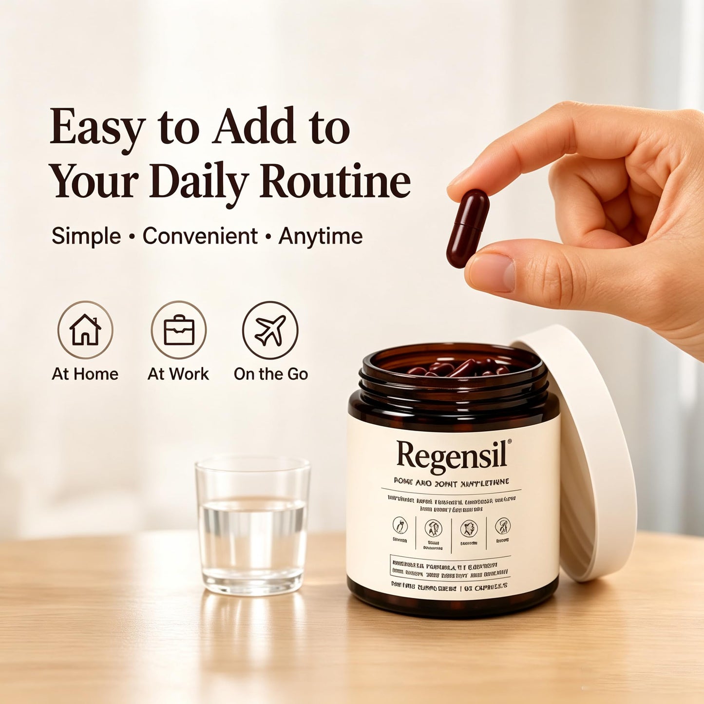 Turbonet 2.0 Regensil Bone and Joint Supplement Capsule, 1 Count