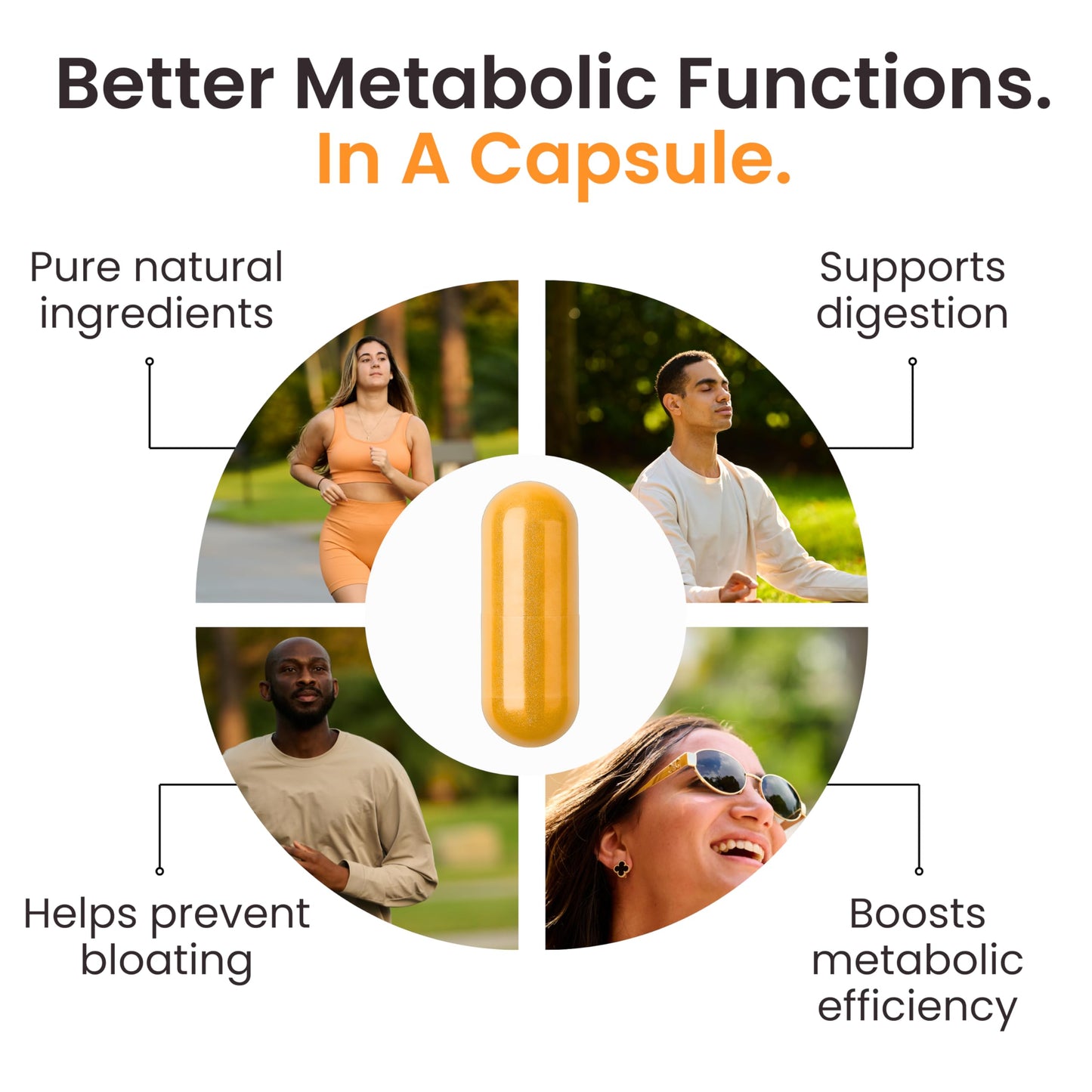 Ultisana Diaberine Berberine HCL Supplement, Berberine 500mg with Vitamin B12, Magnesium & Chromium, Capsule, 15 Capsules
