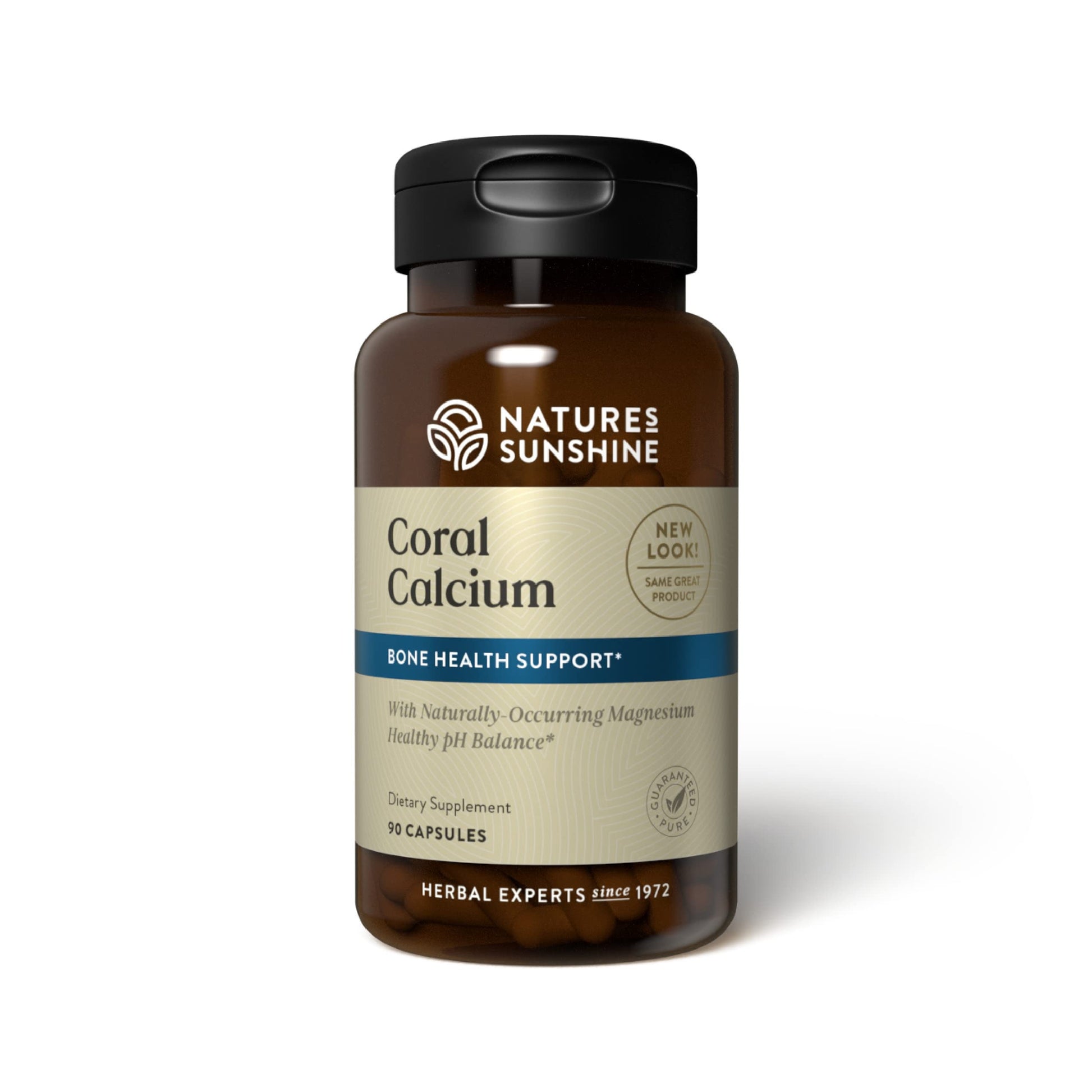 Nature's Sunshine Coral Calcium Capsules 90 Count