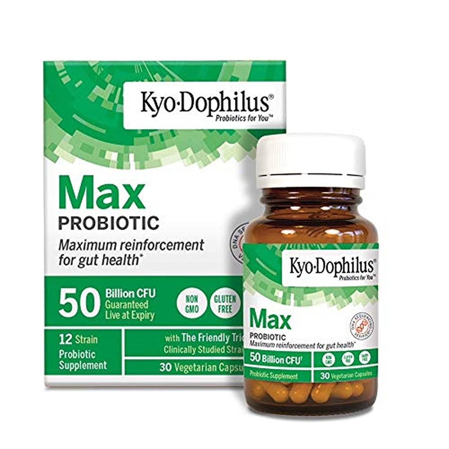 Kyo-Dophilus Max Probiotics Capsules 30 Count