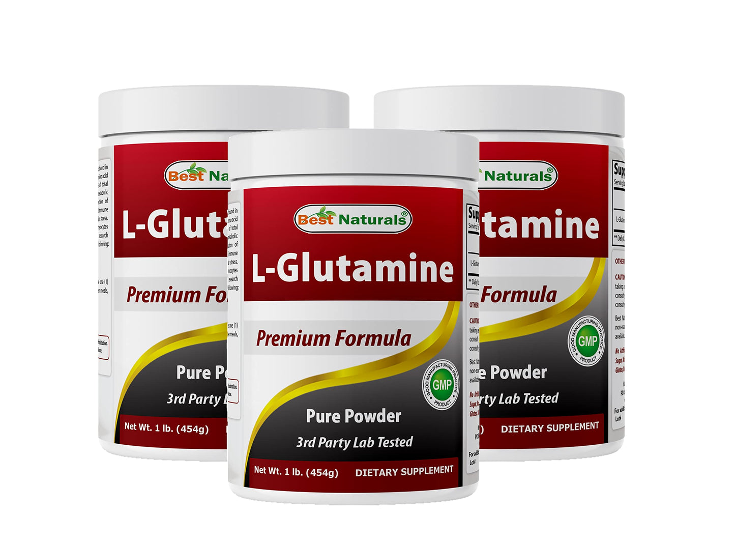 Best Naturals L-Glutamine Pure Powder 16 oz