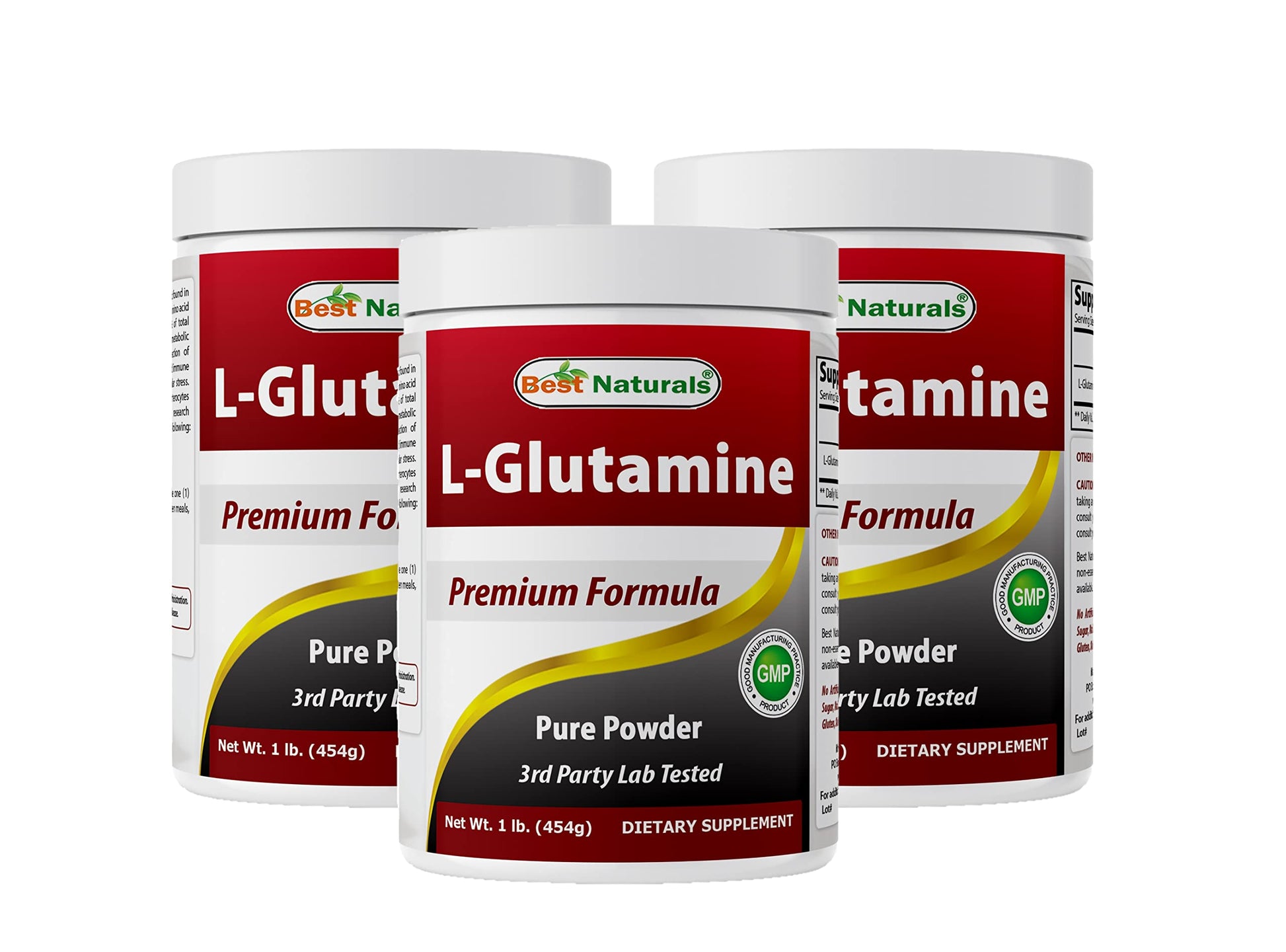 Best Naturals L-Glutamine Pure Powder 16 oz
