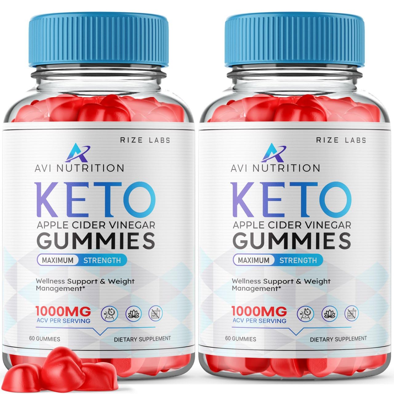 Rize Labs Avi Nutrition Keto Gummies 120 Gummies