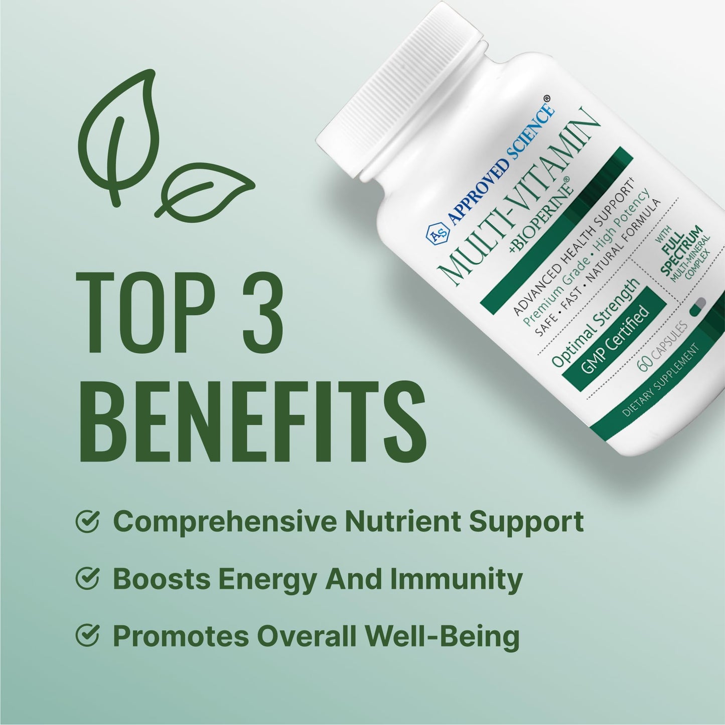 Approved Science Multi-Vitamin Capsules 360 Capsules
