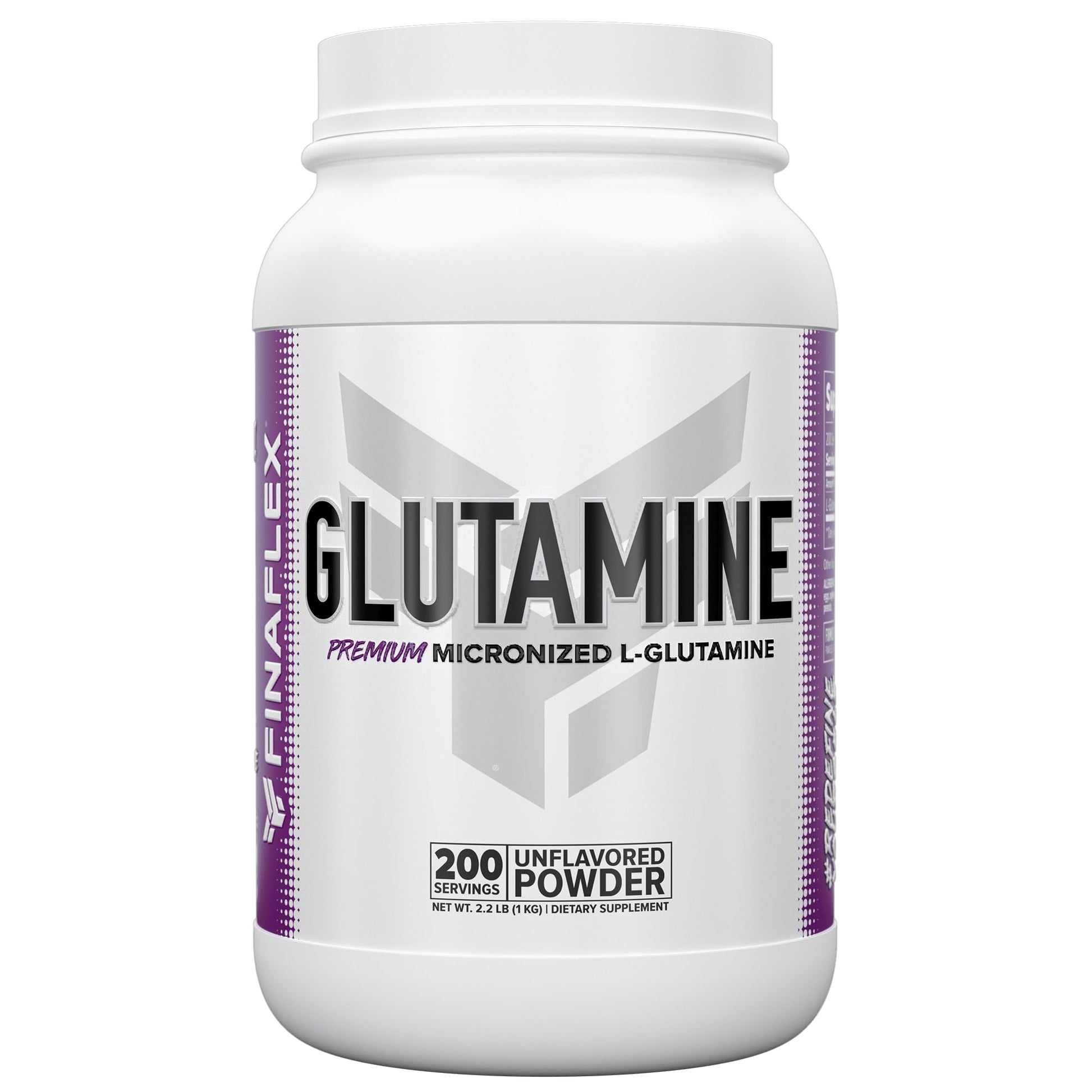 FINAFLEX Pure Glutamine Powder, 200 Servings