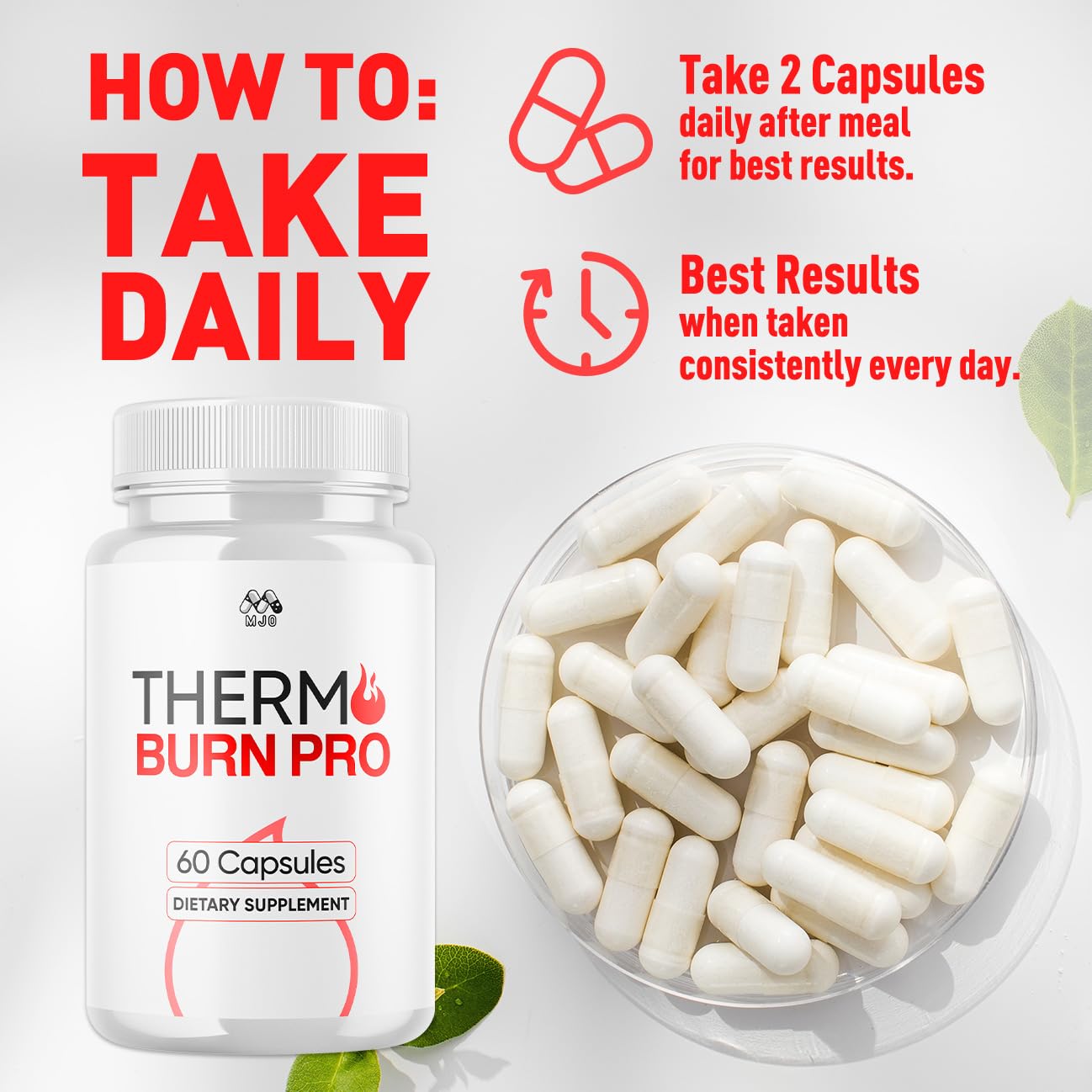 MJO Thermo Burn Pro Capsules 300 Capsules