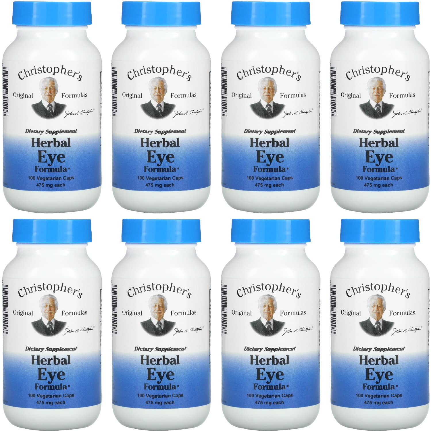 Christopher's Original Formulas Herbal Eye Formula Capsules, 100 Capsules
