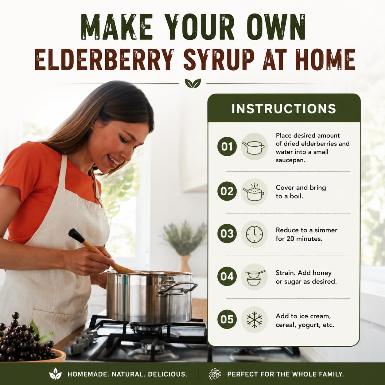 Nature's Greatest Foods Organic Dried Elderberries Gummy 16