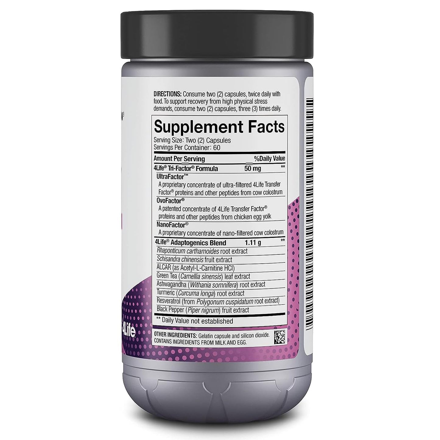 4Life Transform Transfer Factor Renuvo Capsules 120