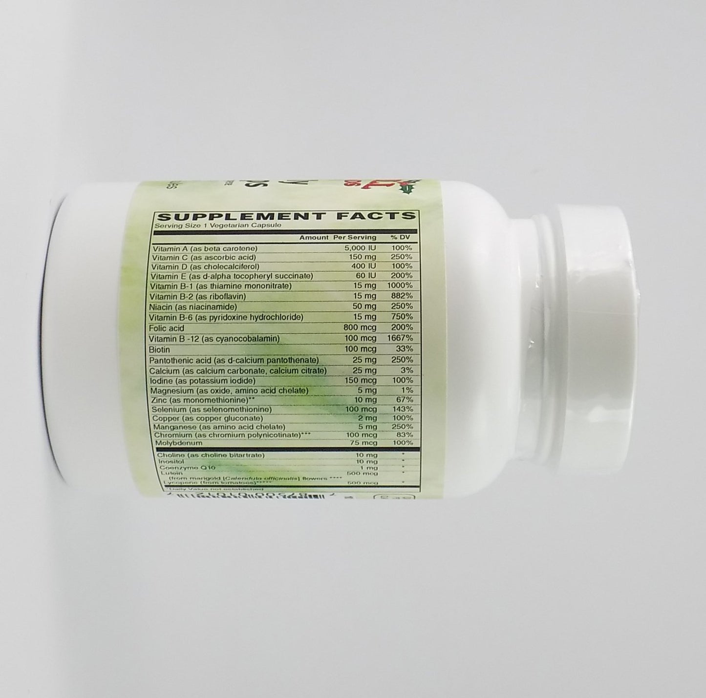 Holly Hill Health Foods One-Daily Multi Capsules, 60