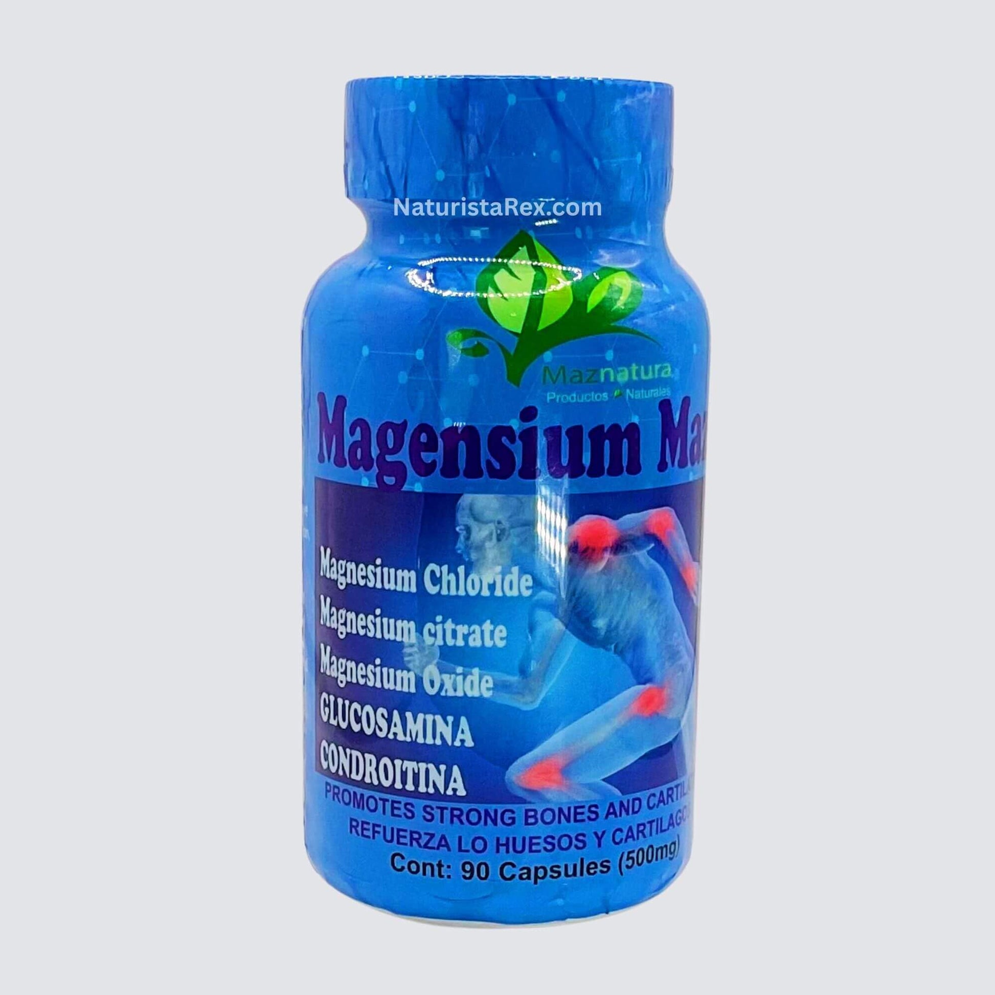 Generic Glucosamine Chondroitin MSM Magnesium Chloride Capsules, 90 Count