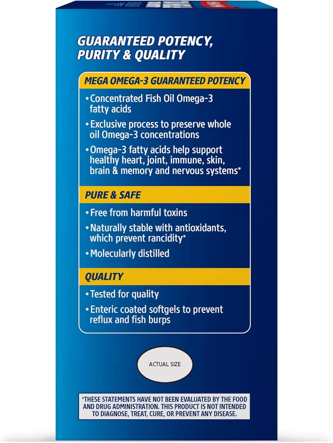 Alaska Wild Fish Oil Softgels, 180-Count