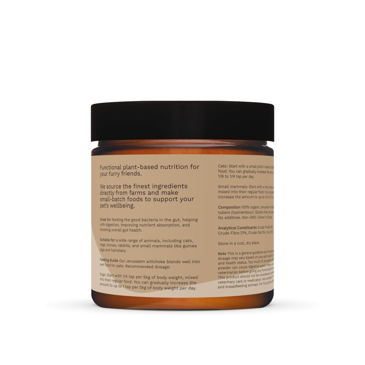 Boosie Organic Prebiotic Powder for Dogs and Cats Gut Health and Immunity Support 2.1