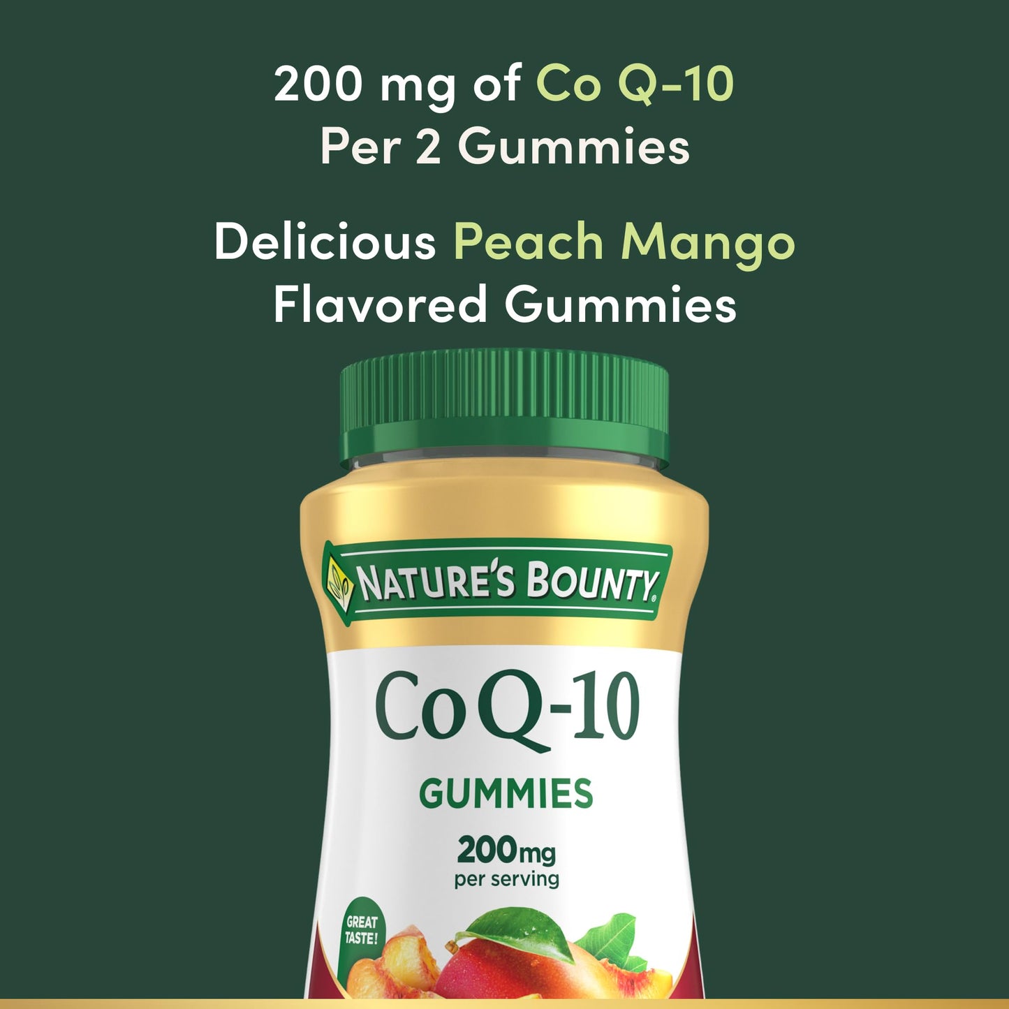 Nature's Bounty CoQ10 Gummies 200mg, 60 Count