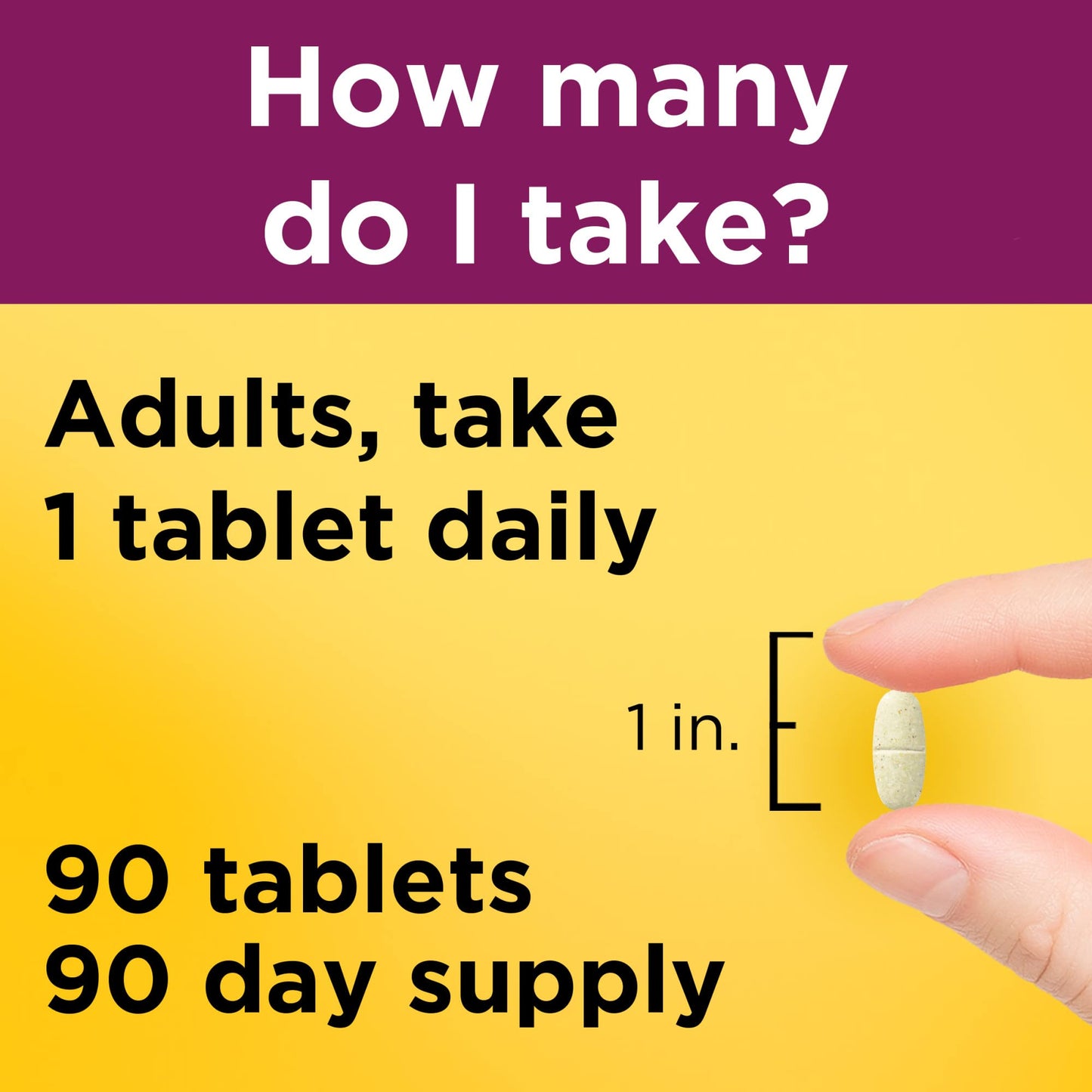 Nature Made Multivitamin For Women 50+ No Iron 90 Tablets