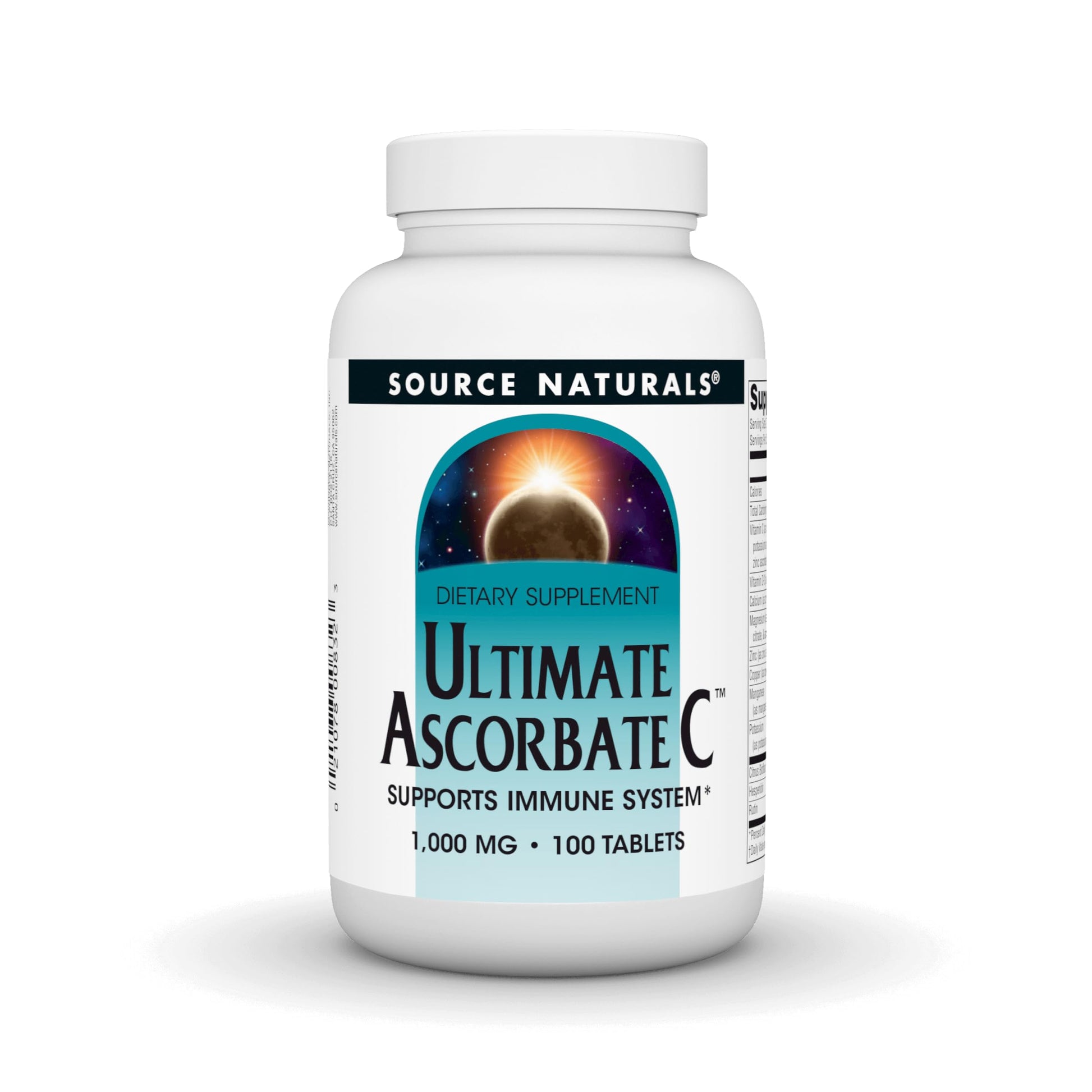 Source Naturals Ultimate Ascorbate Tablets, 100 Tablets