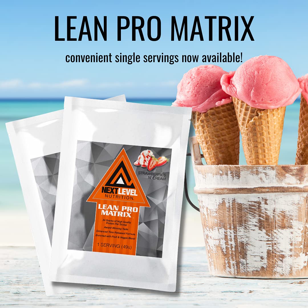 Next Level Nutrition Lean Pro Matrix Protein Travel Packs 1 Travel Pack