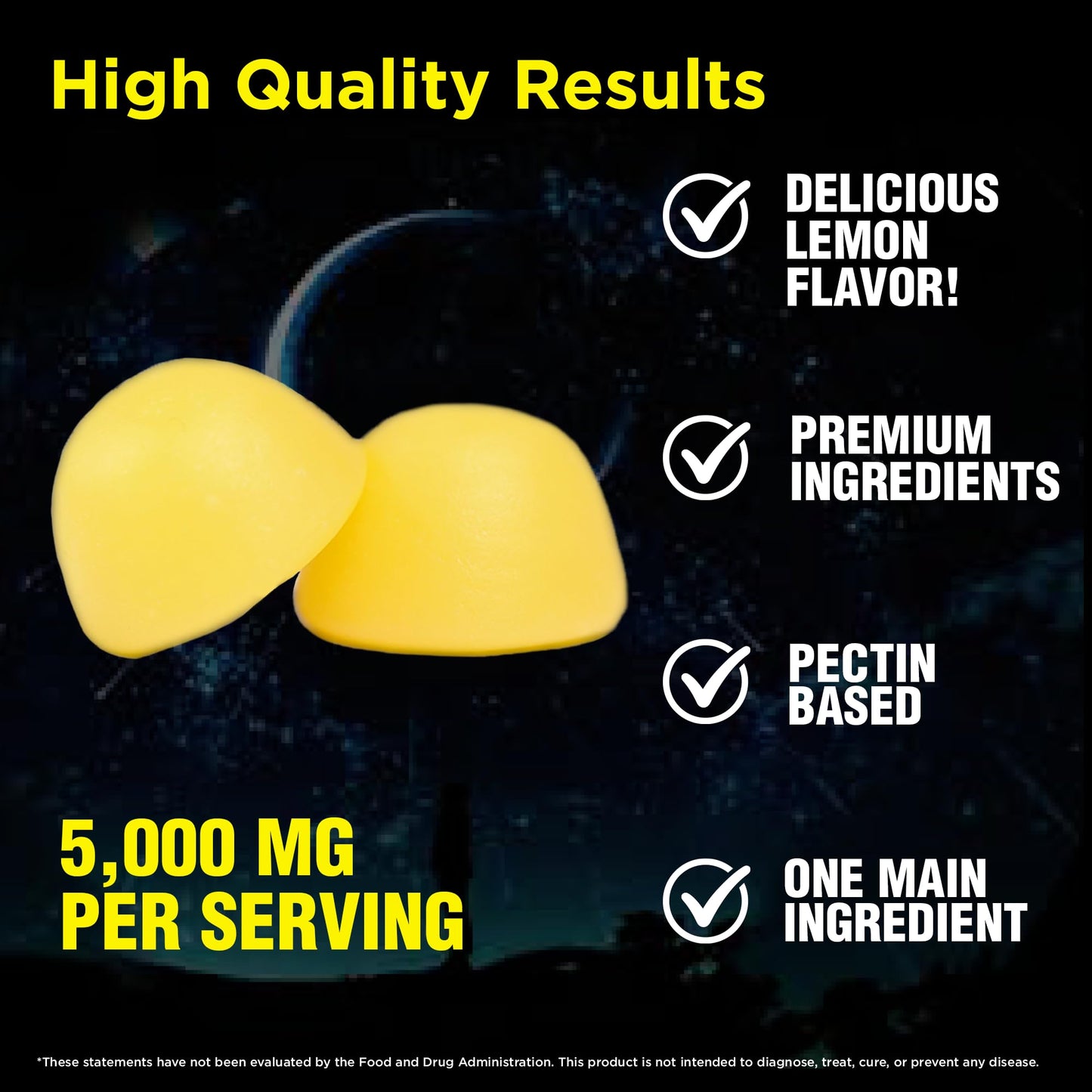 Out of This World Supplements Creatine Monohydrate Gummies, 90 Gummies