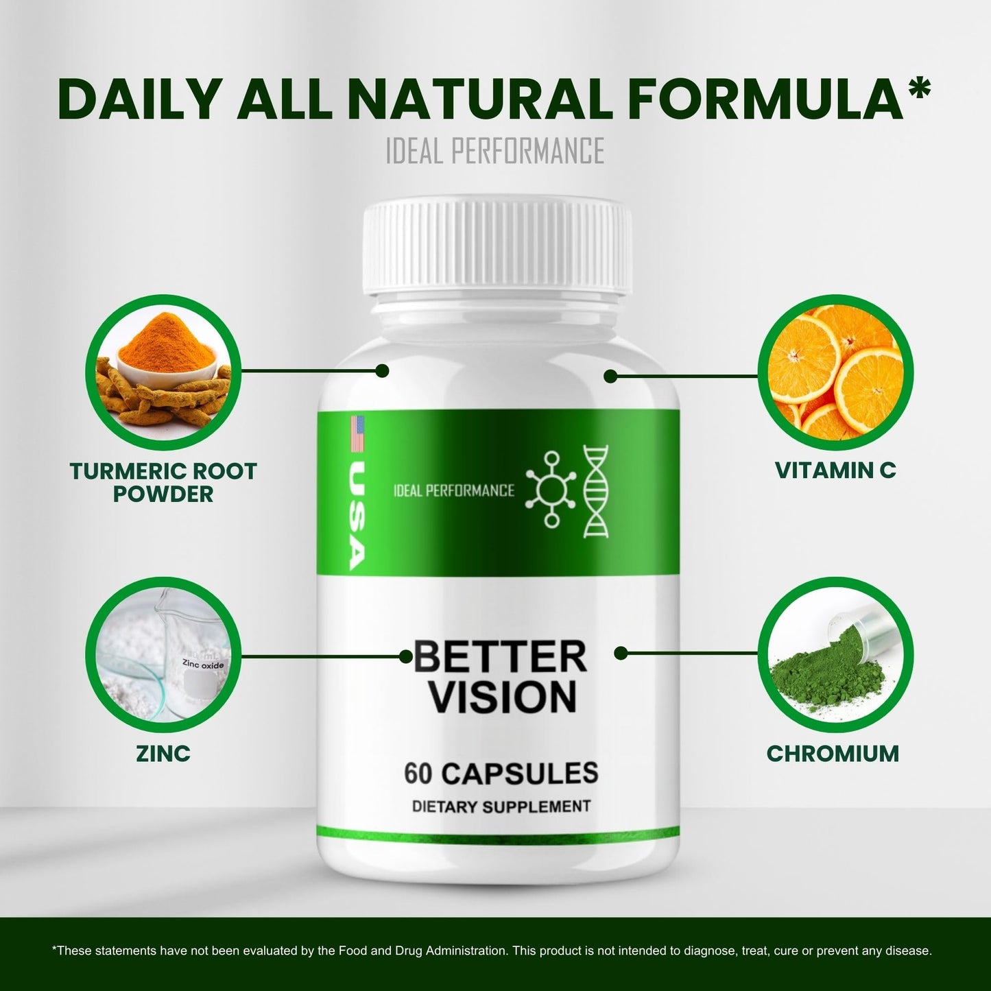 IDEAL PERFORMANCE BetterVision Capsules 180 Capsules