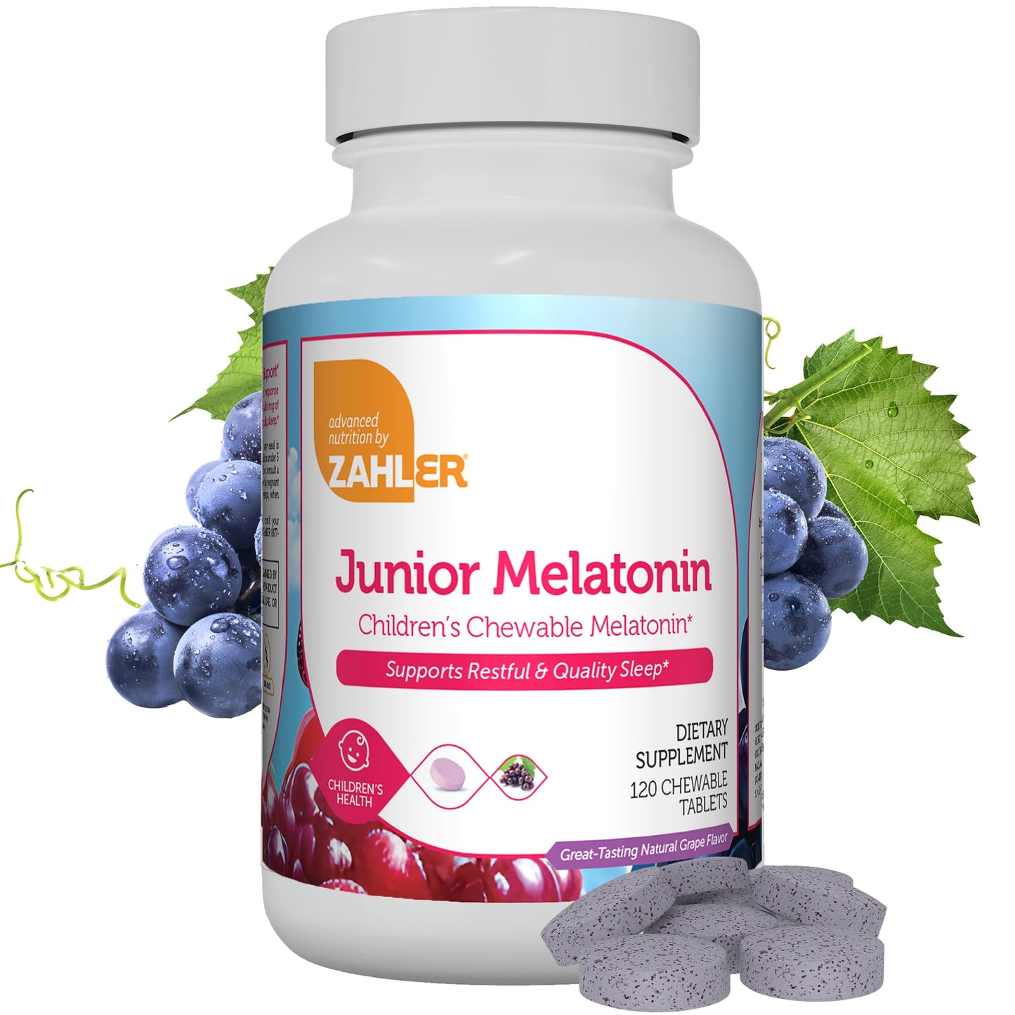 Zahler Children's Melatonin Tablet 120 Count