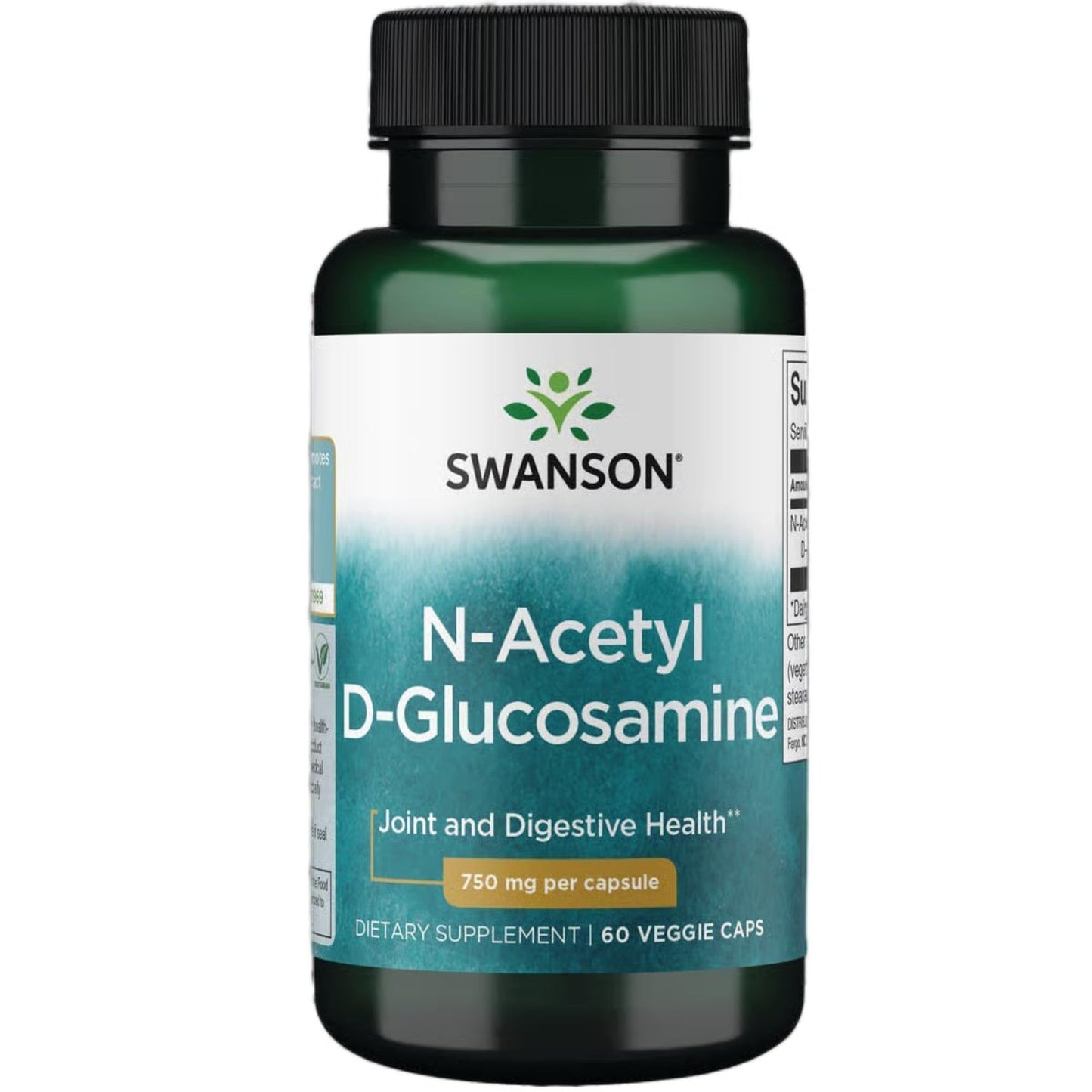 Swanson N-Acetyl D-Glucosamine Capsules 60 Count