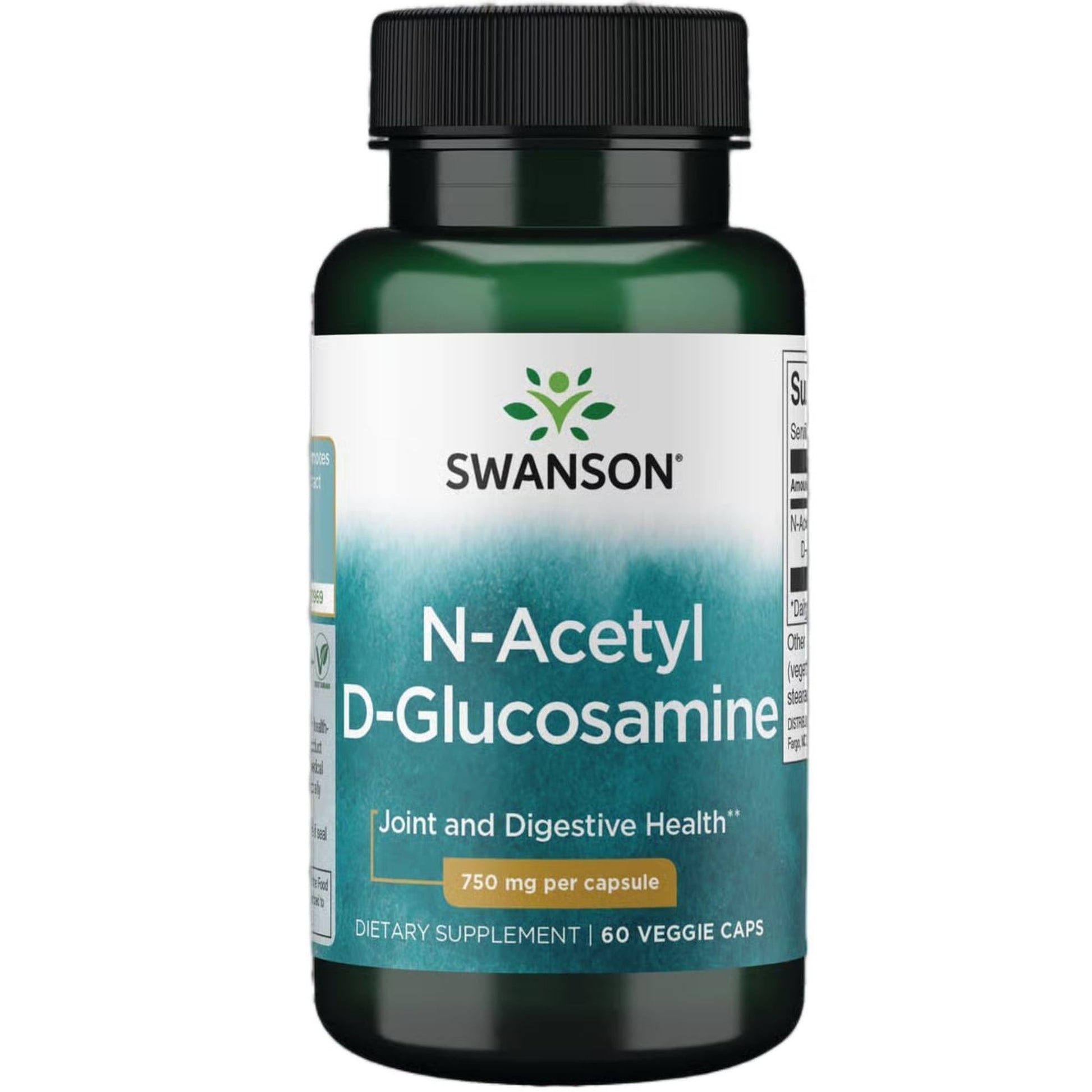 Swanson N-Acetyl D-Glucosamine Capsules 60 Count
