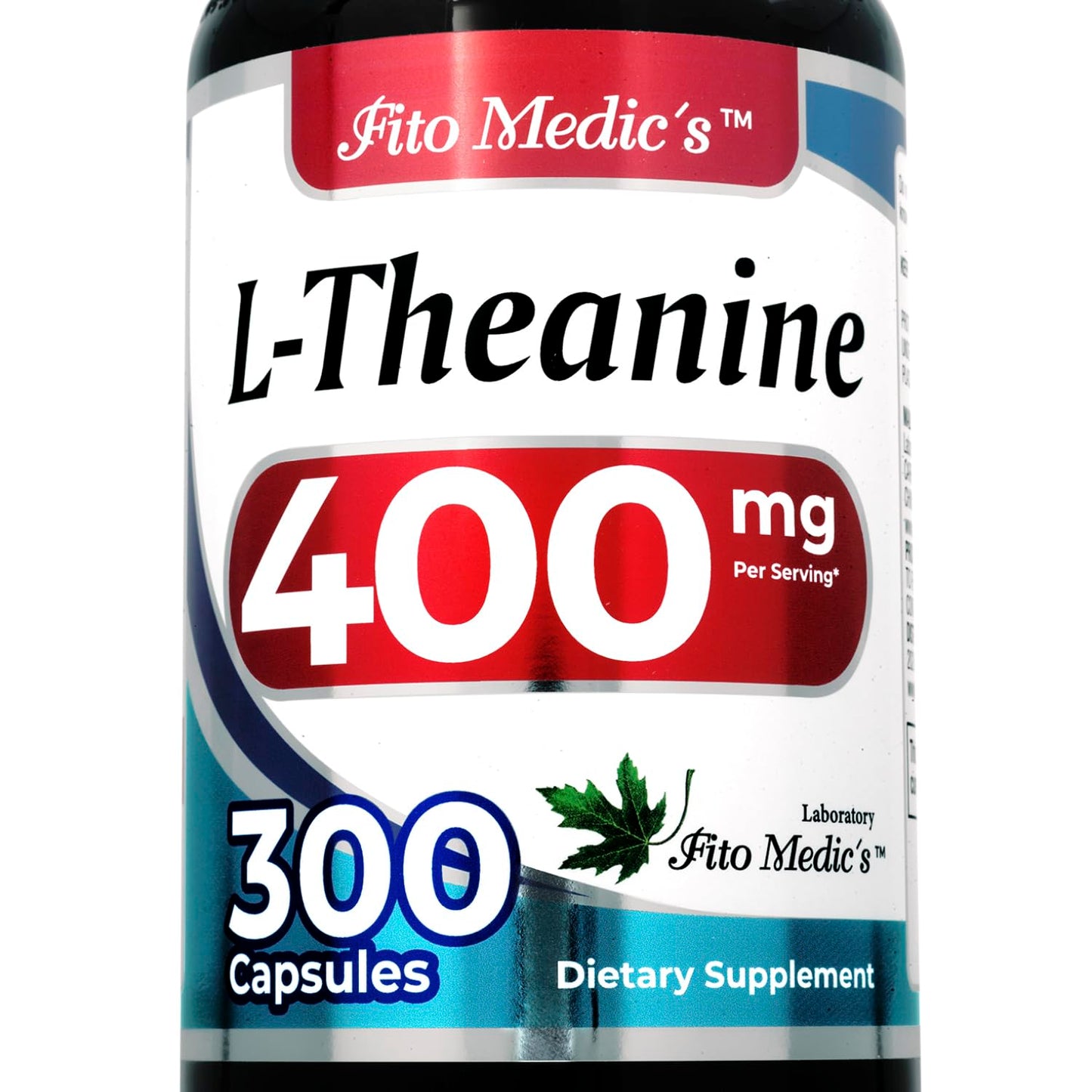 FITO MEDIC'S L-Theanine 400 mg Capsules, 300 Count
