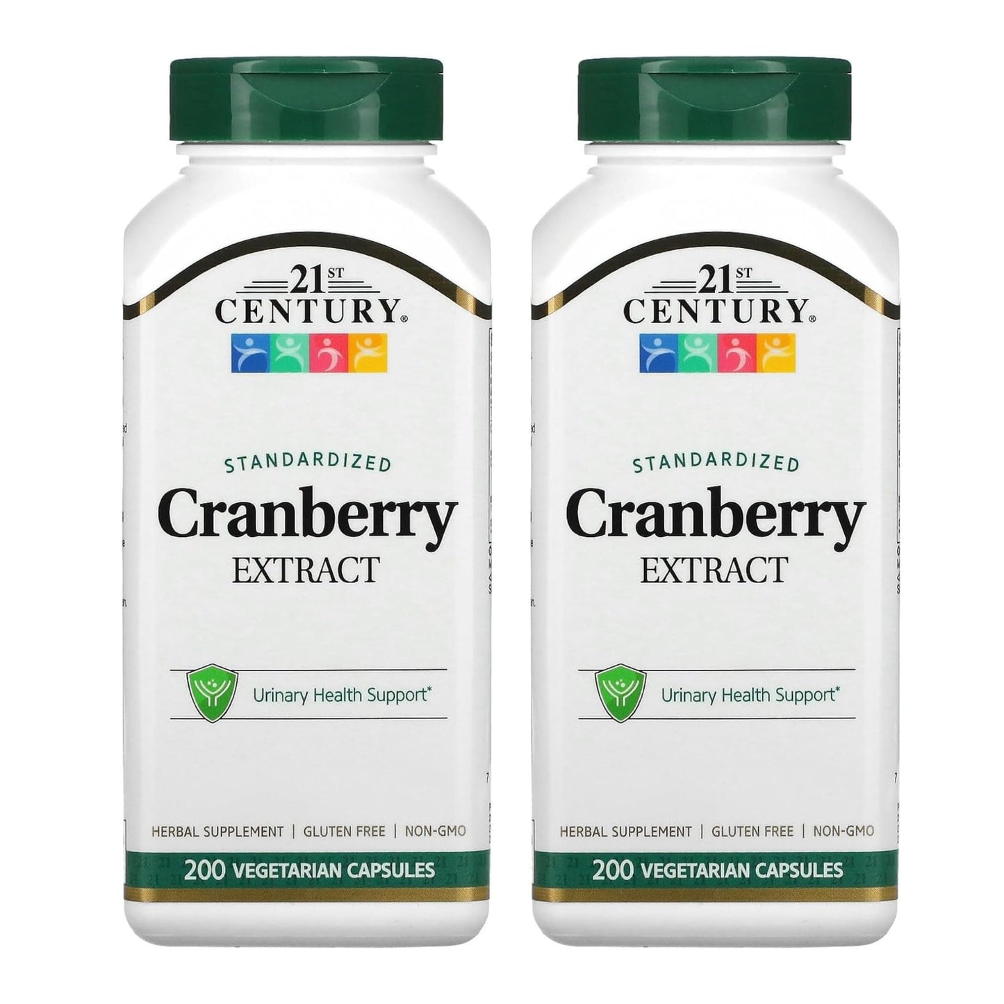 21st Century Cranberry Extract, Standardized Capsules, 400 Count