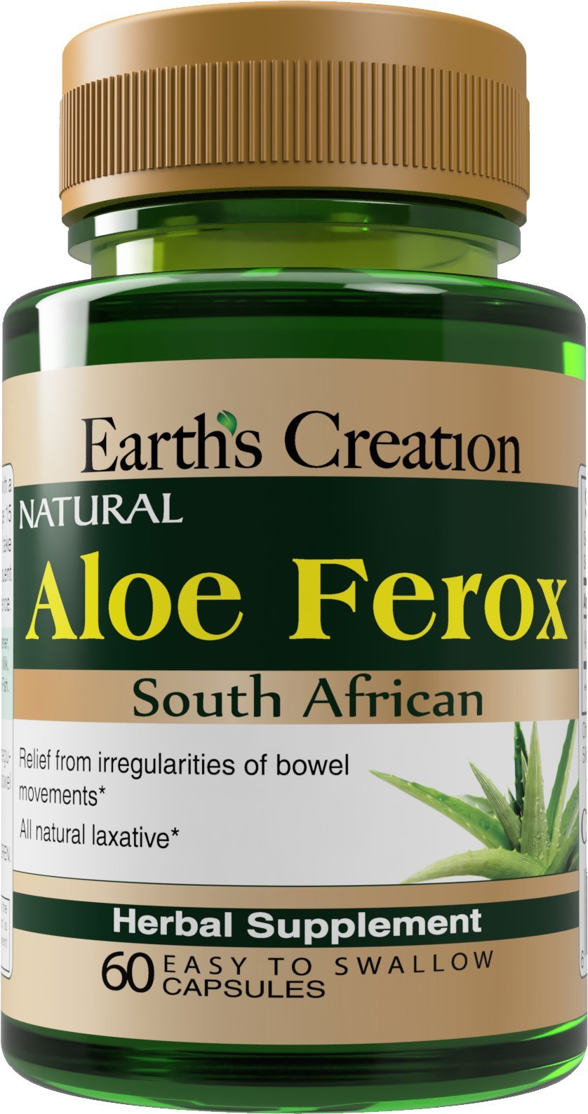 Earth's Creation Aloe Vera Ferox Capsules 60