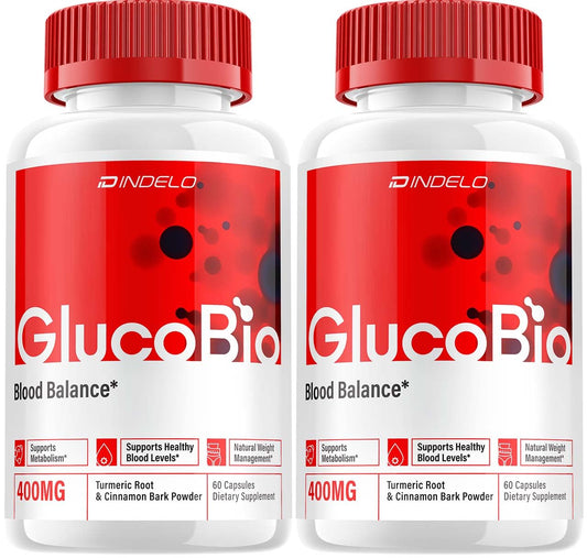 Indelo Gluco Bio Healthy Vitamin Capsules 120 Capsules
