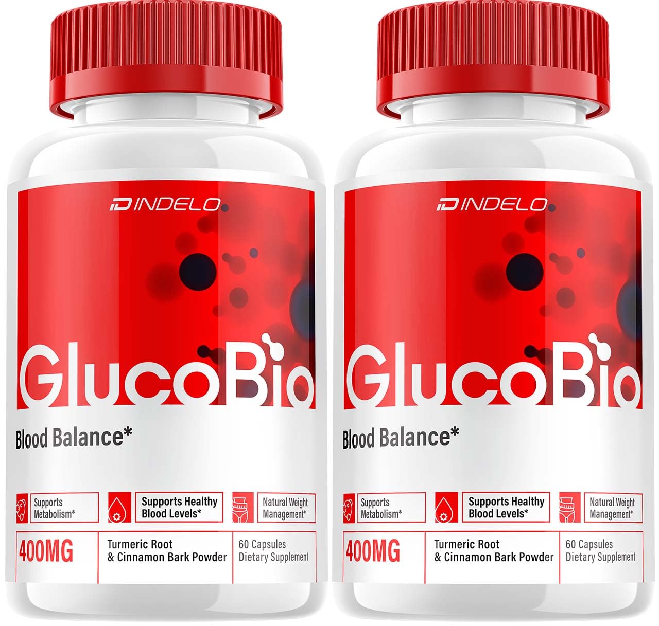 Indelo Gluco Bio Healthy Vitamin Capsules 120 Capsules