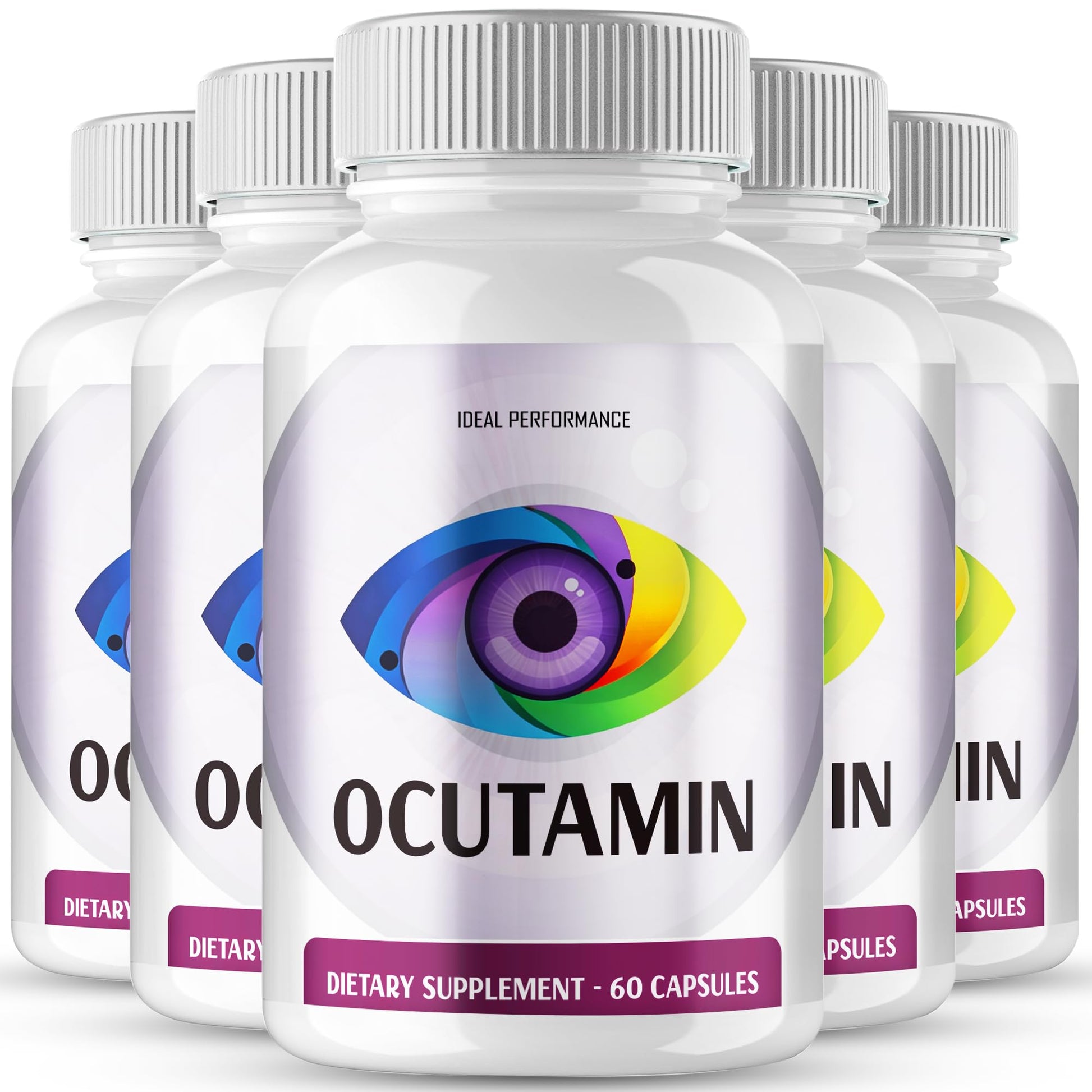 IDEAL PERFORMANCE Ocutamin Vision Pills Supplement Capsule, 300 Capsules