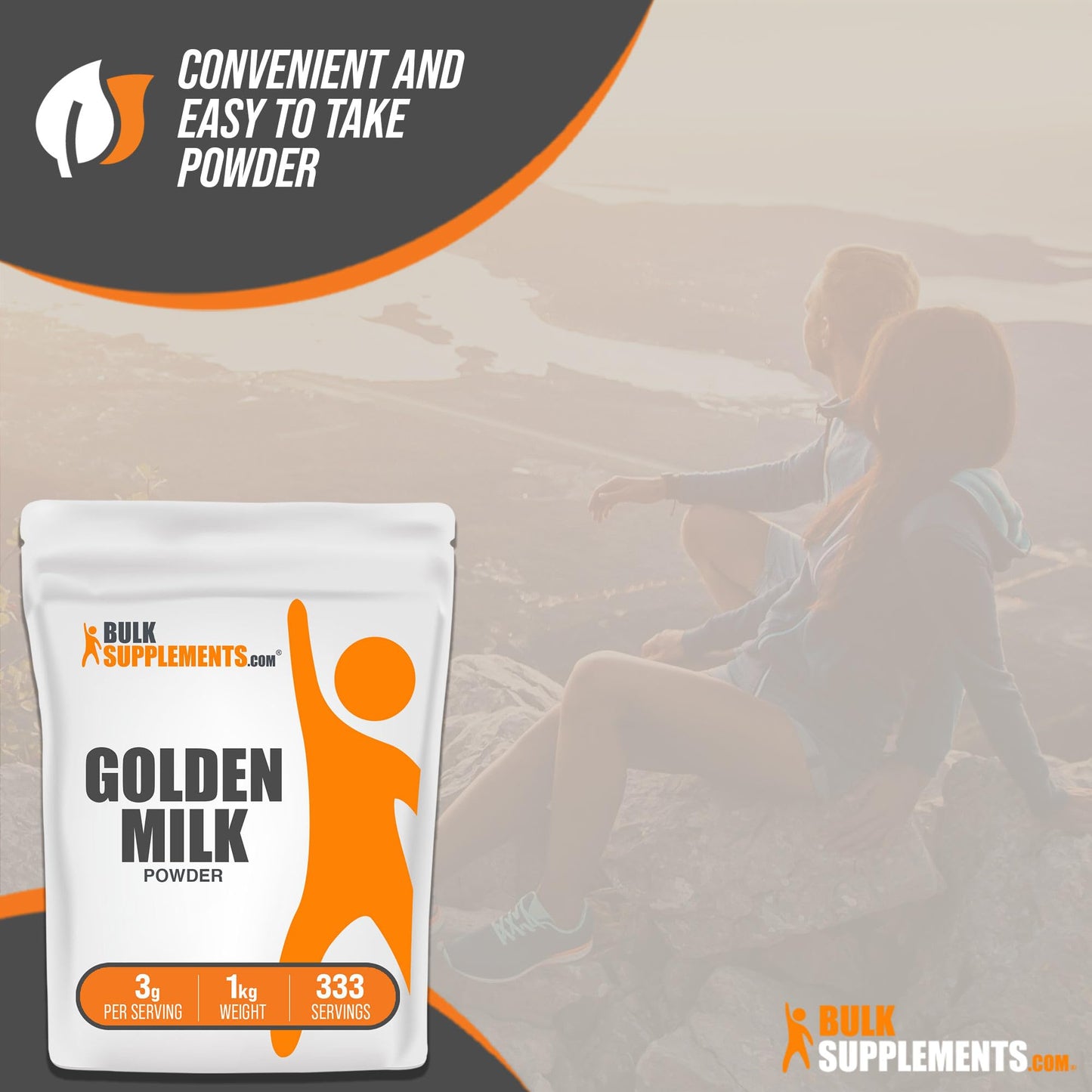 BulkSupplements Golden Milk Powder 35.2 oz
