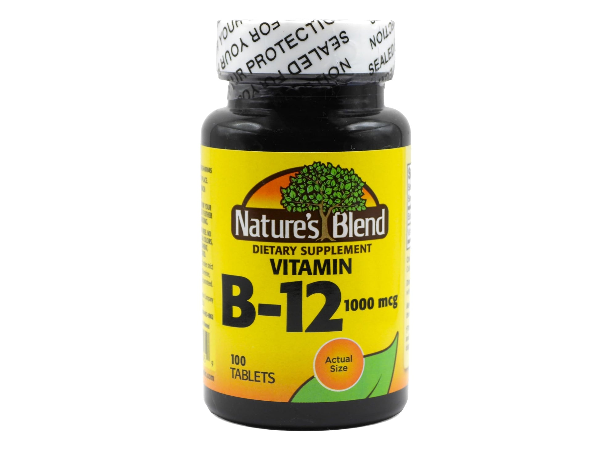 Nature's Blend Vitamin B-12 1000 MCG Tablet, 100 Tablets