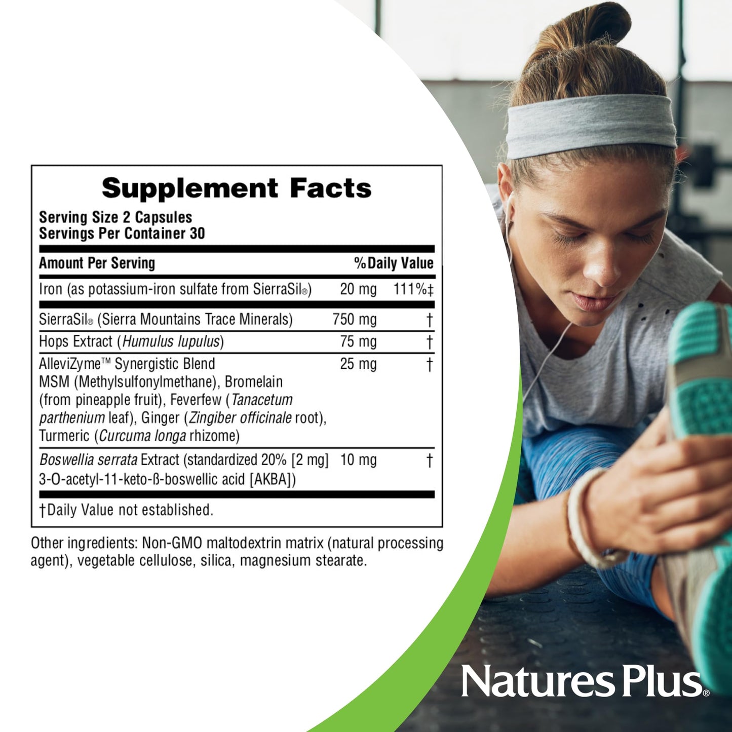 Nature's Plus Ultra InflamActin 60 Capsules
