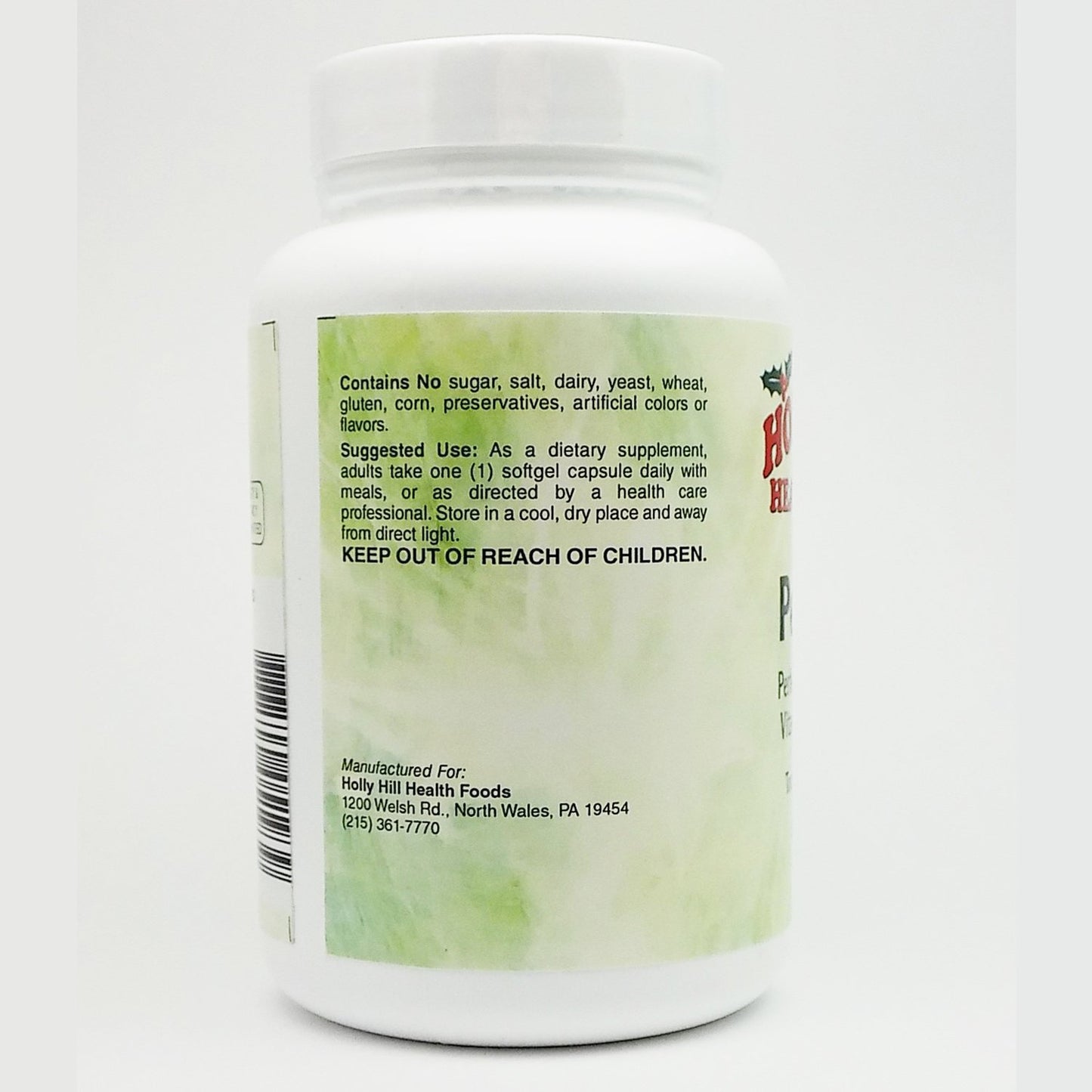 Holly Hill Health Foods Perfect E Compound Softgels 60