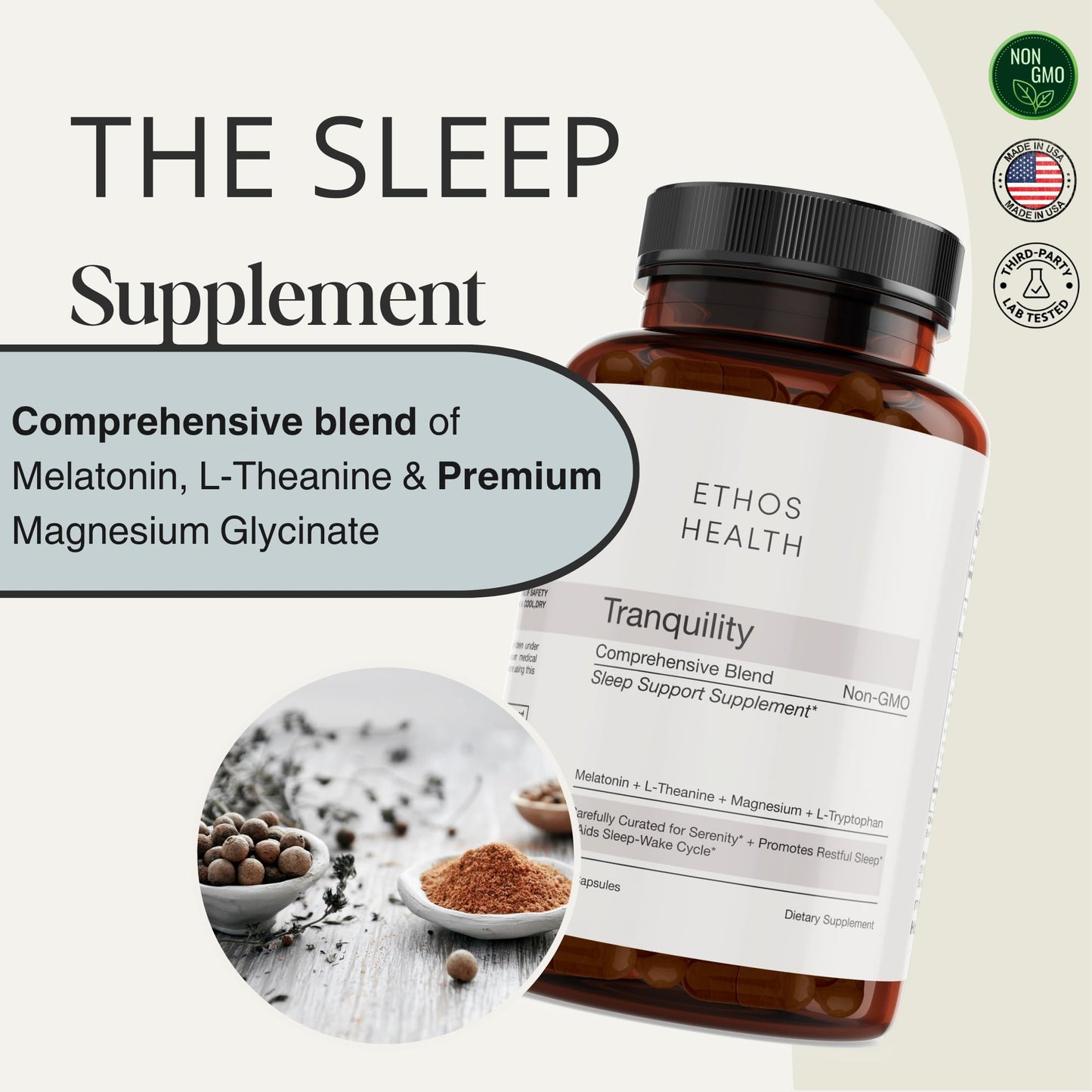 Dr. Scott's Natural Sleep Remedy Melatonin Sleep Aid Capsules, 60 Count