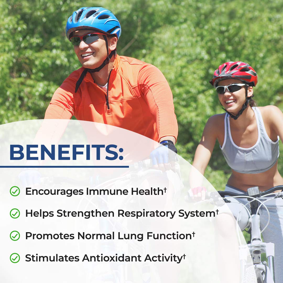 BioSchwartz Lung Detox Respiratory & Immune Support Supplement, 60 Capsules