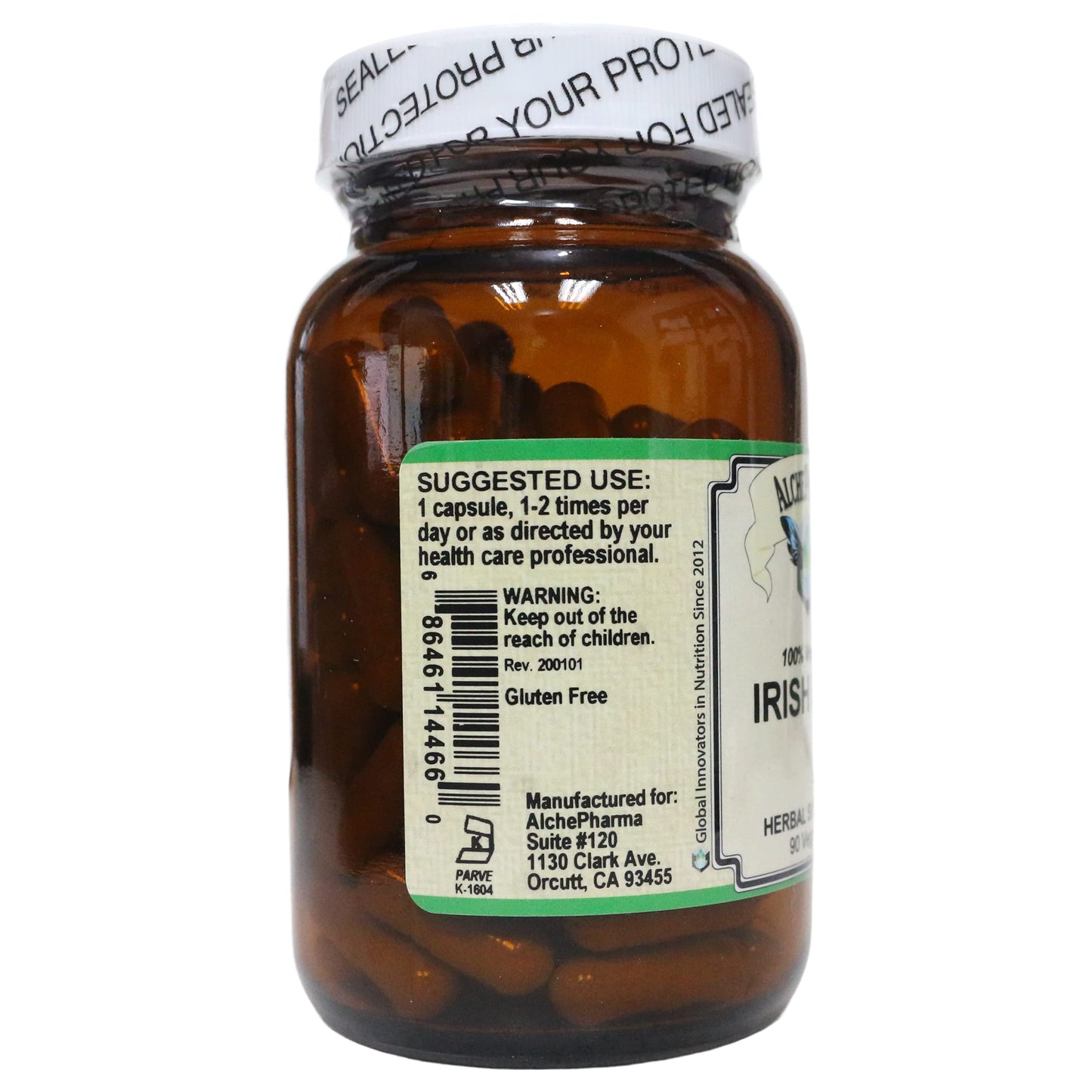 AlchePharma Irish Moss Capsule 90 Count