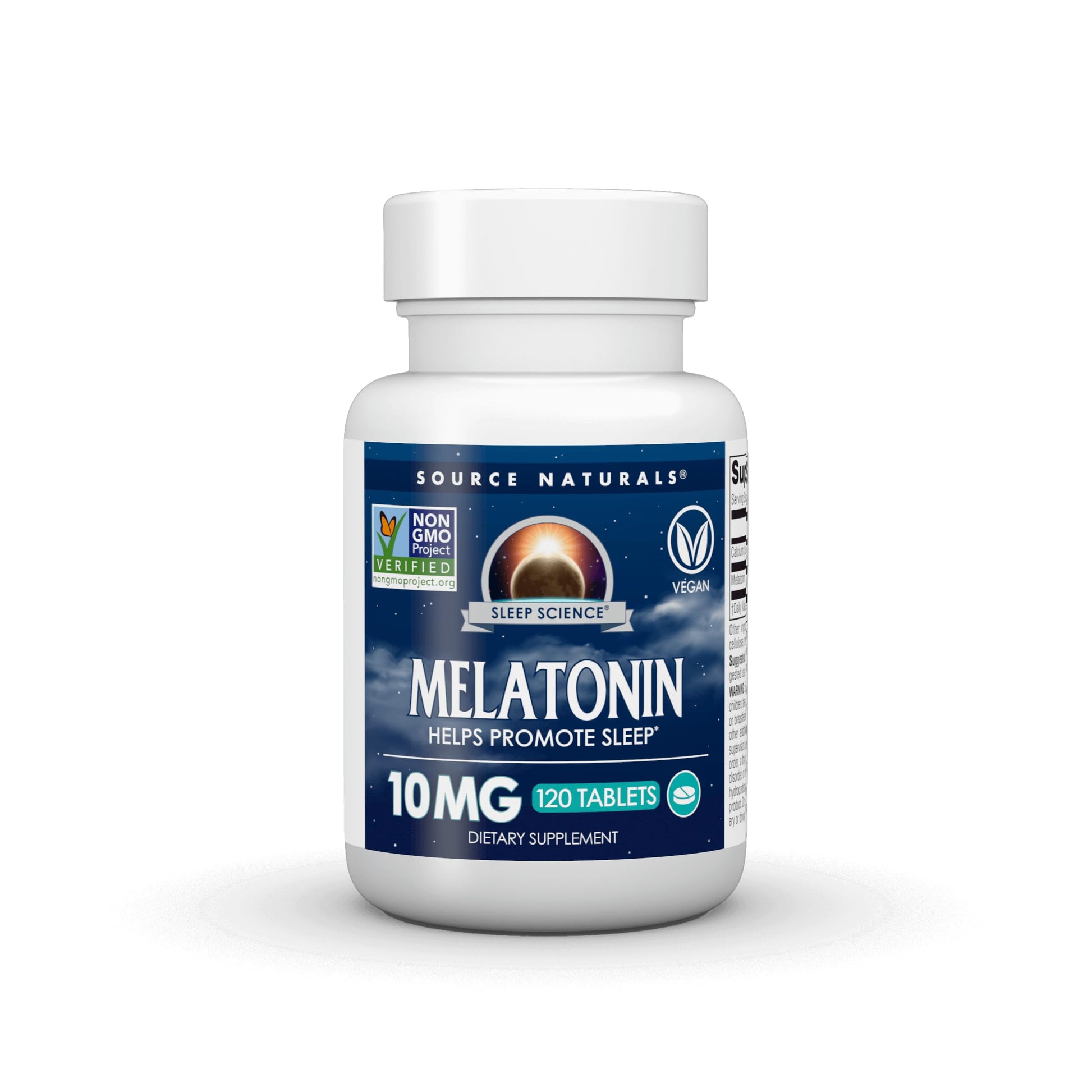 Source Naturals Sleep Science Melatonin 10 mg 120 Tablets