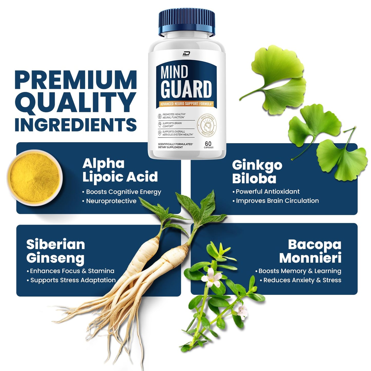 Indelo Mind Guard 180 Capsules