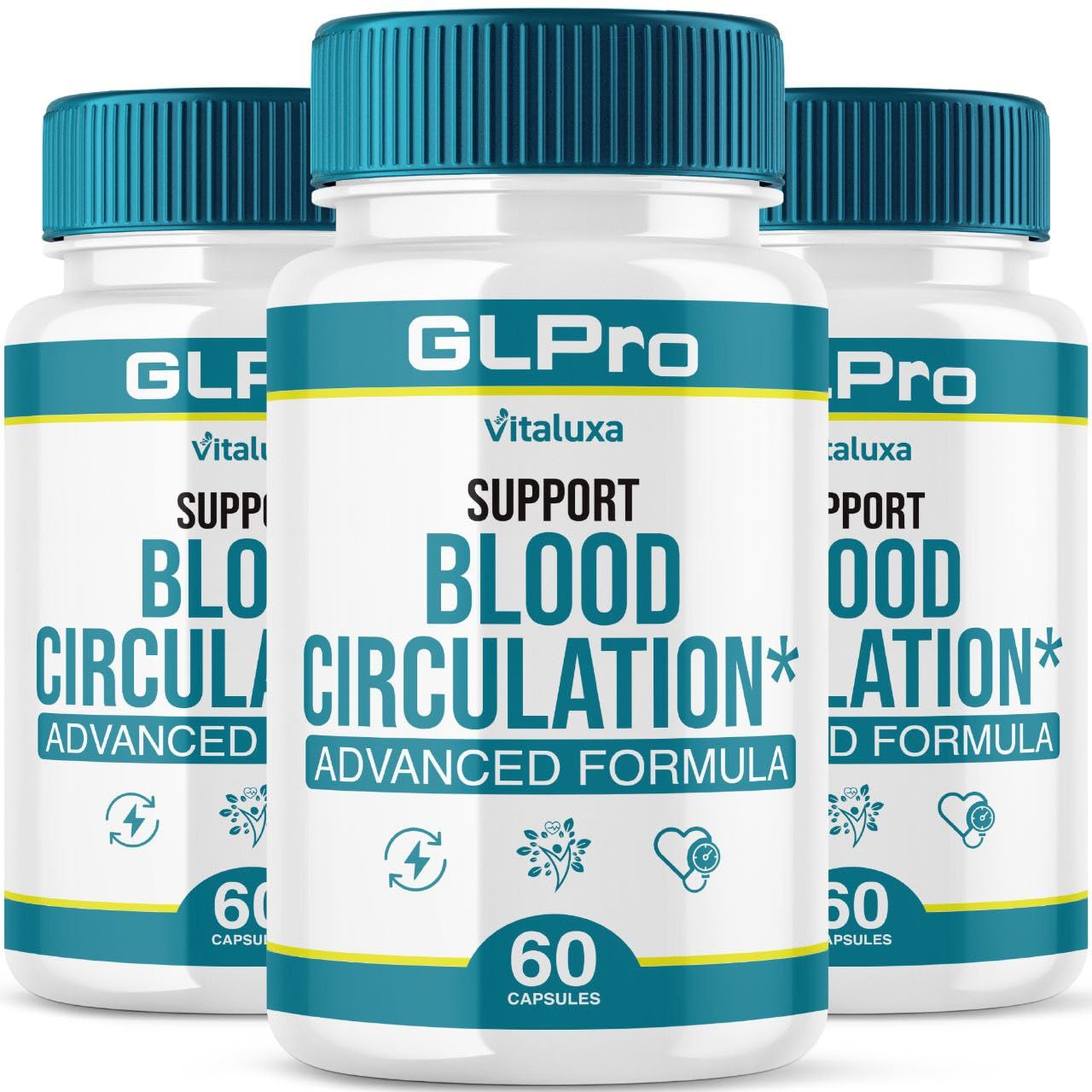 Vitaluxa GLPro Blood Support Capsules 180 Count