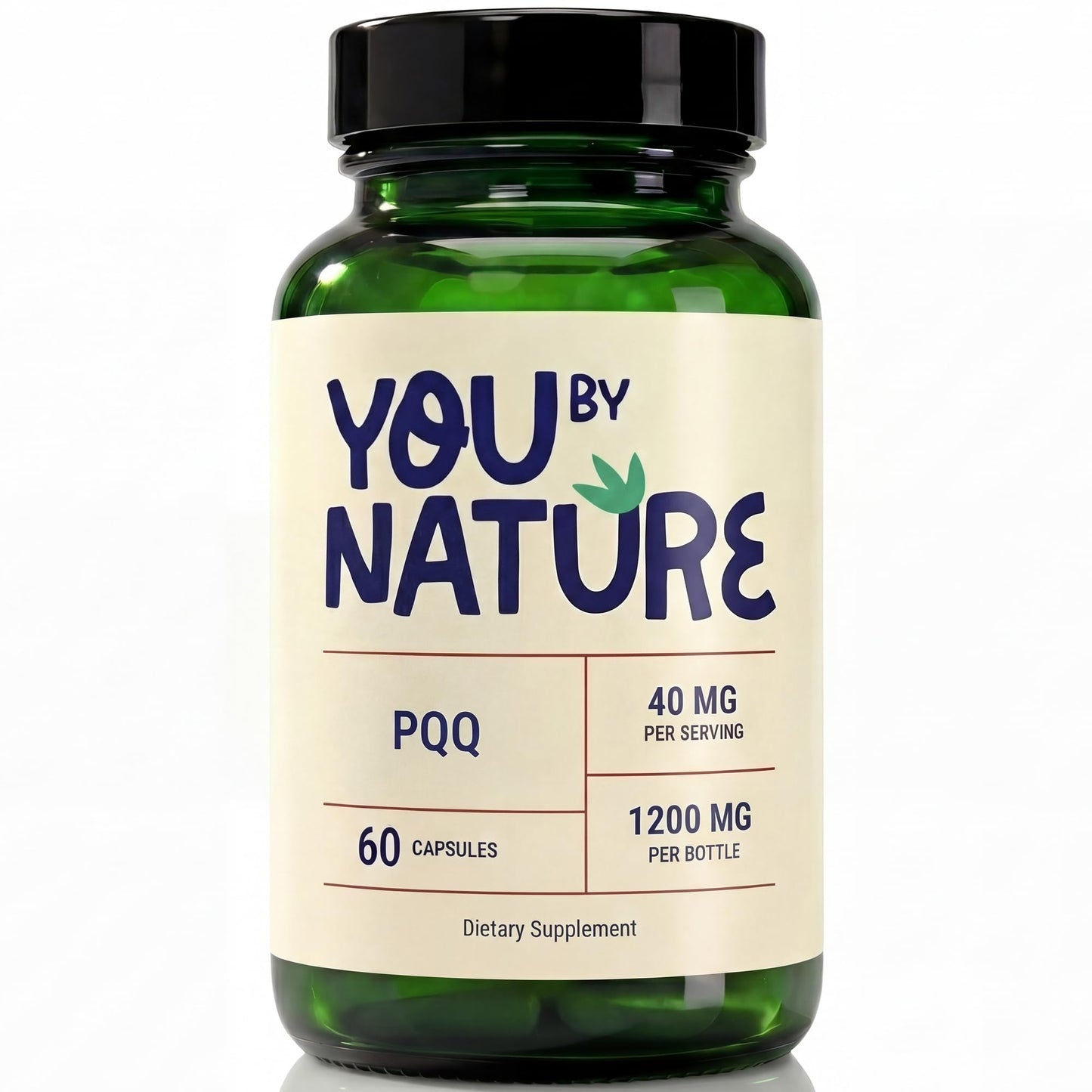 YOUBYNATURE Pyrroloquinoline Quinone PQQ Daily Capsule, 60 Capsules