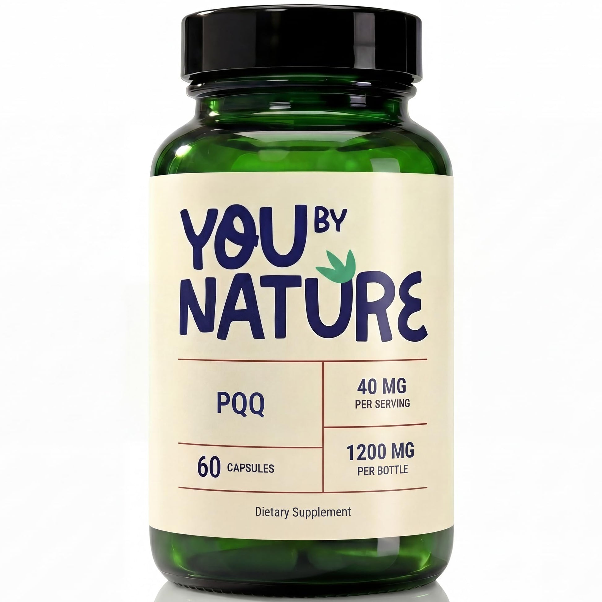 YOUBYNATURE Pyrroloquinoline Quinone PQQ Daily Capsule, 60 Capsules