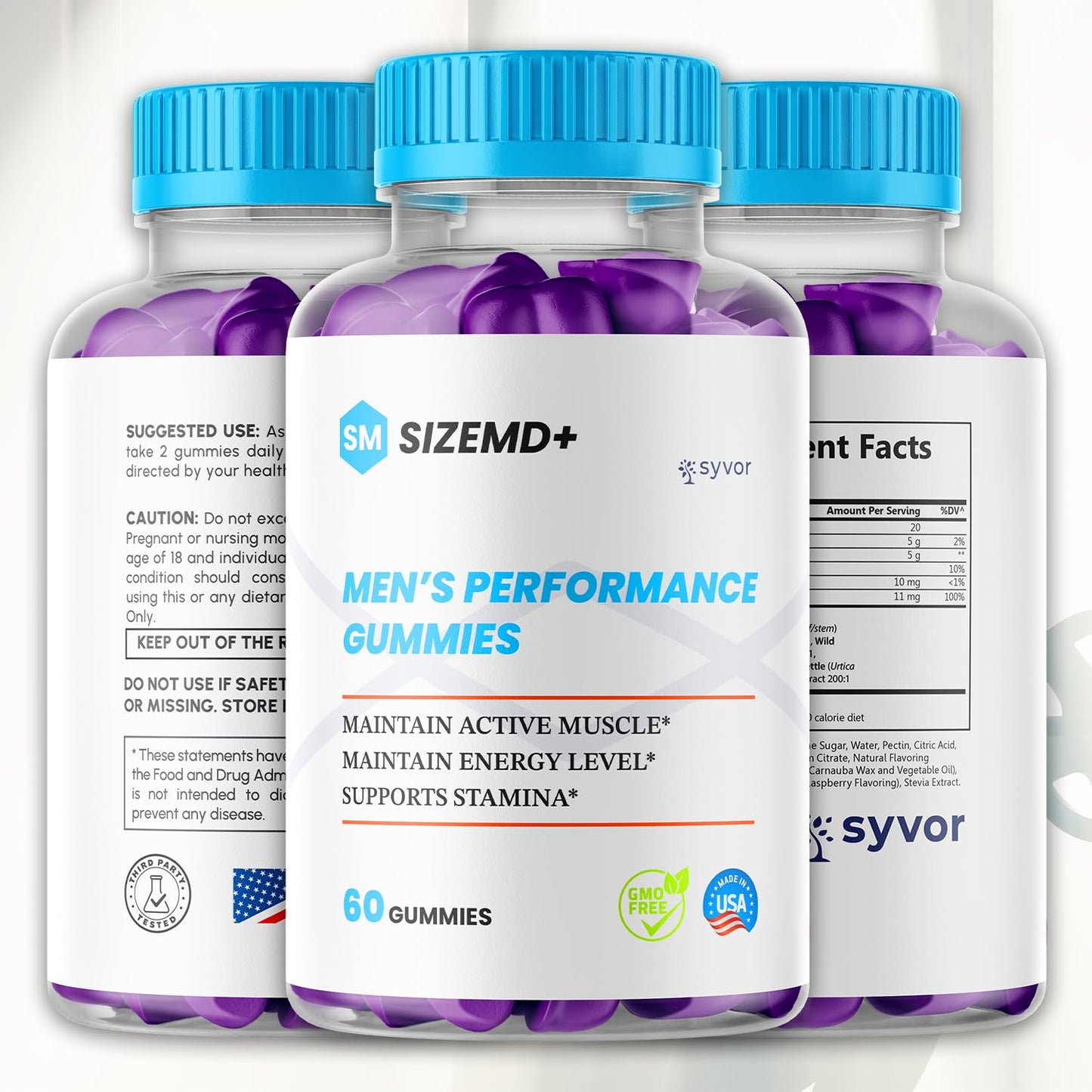 Syvor SizeMD+ Gummies 120 Gummies