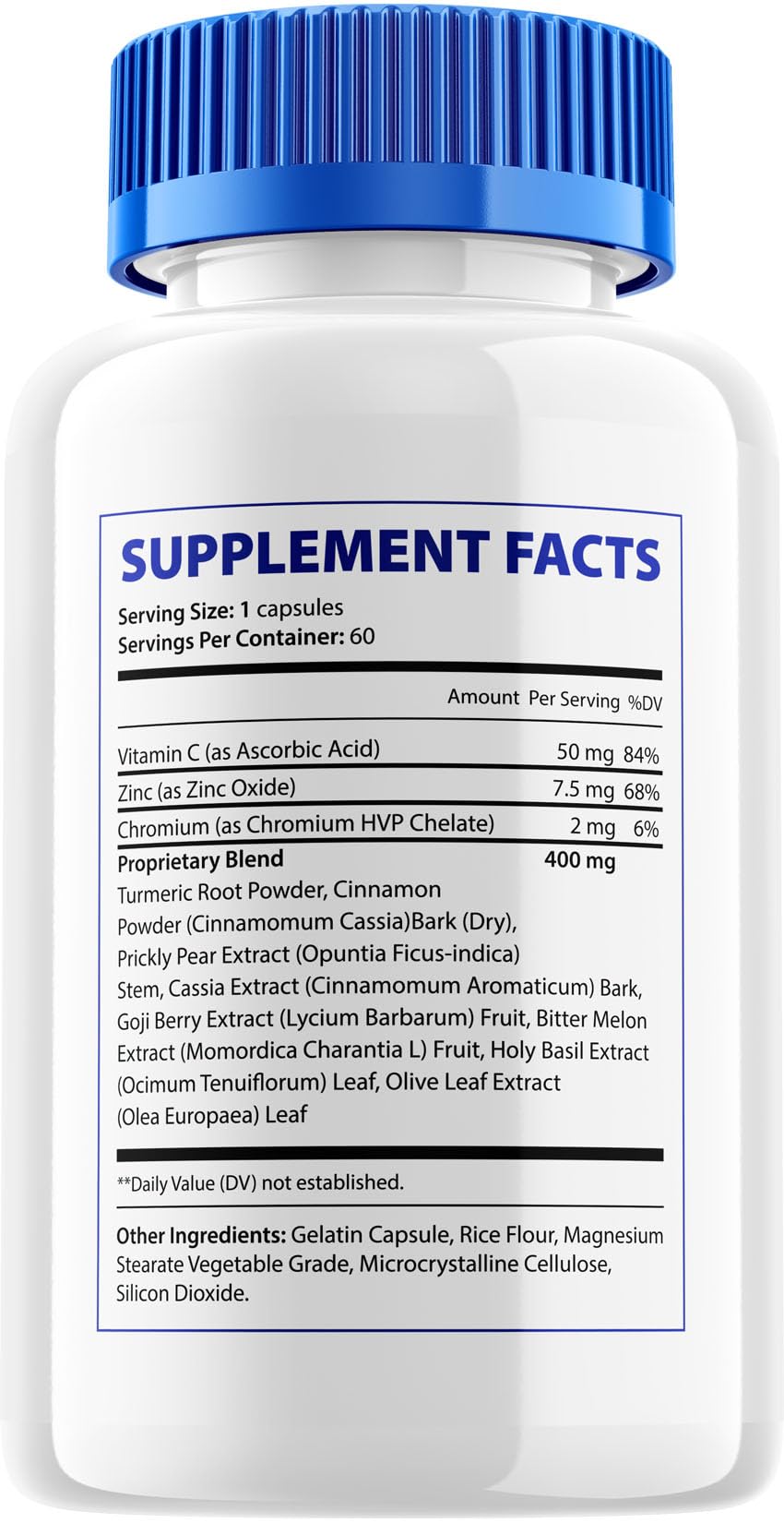 Indelo Gluco Peace Capsules, 60 Count