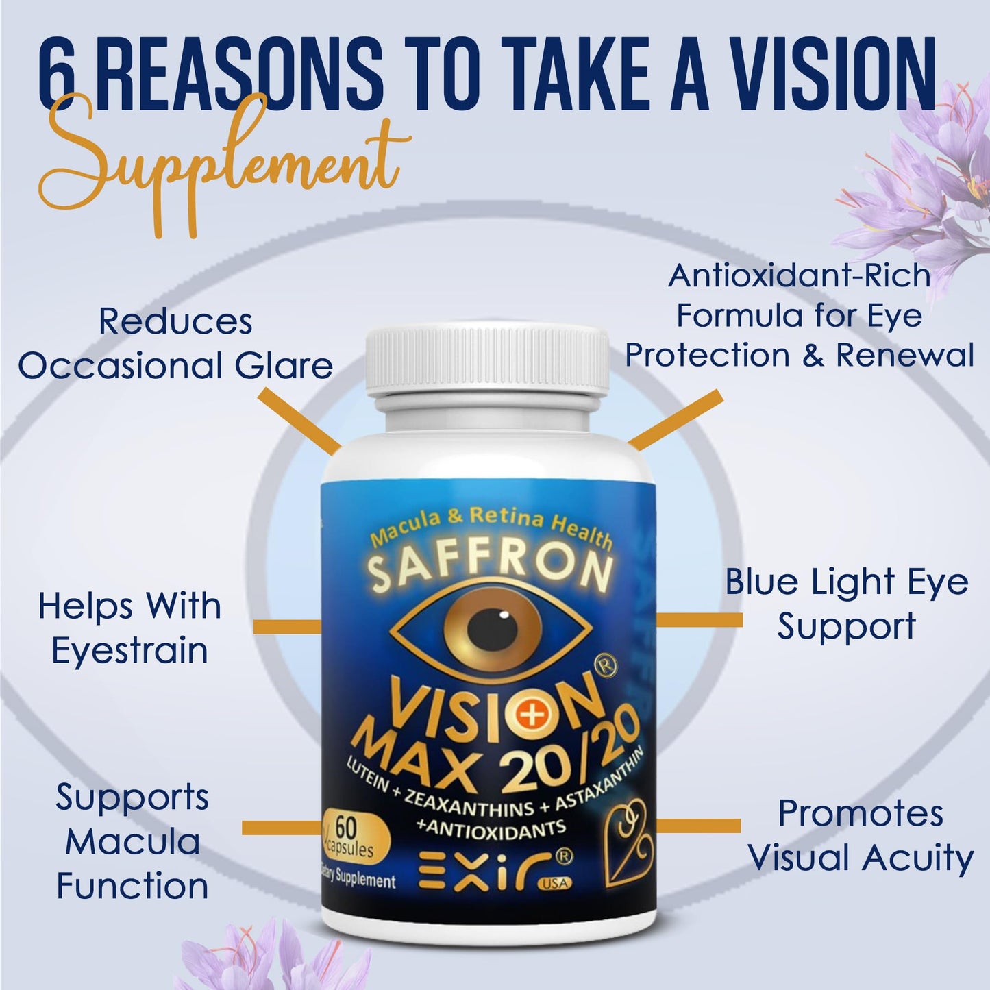 EXIR Eye Supplement Capsule 60 Count