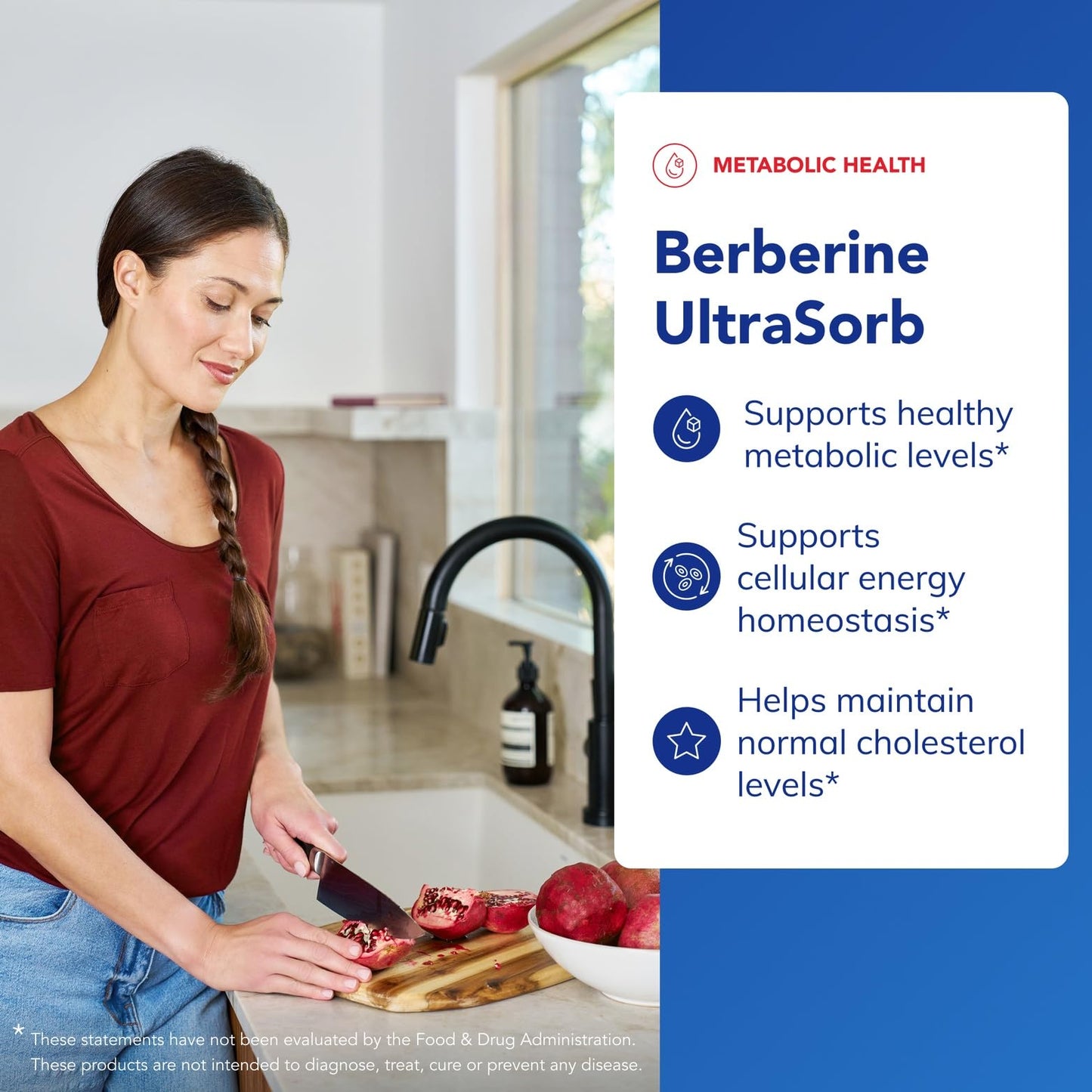 Pure Encapsulations Berberine UltraSorb Enhanced Absorption Berberine Phytosome 550 mg Capsules, 60 Count