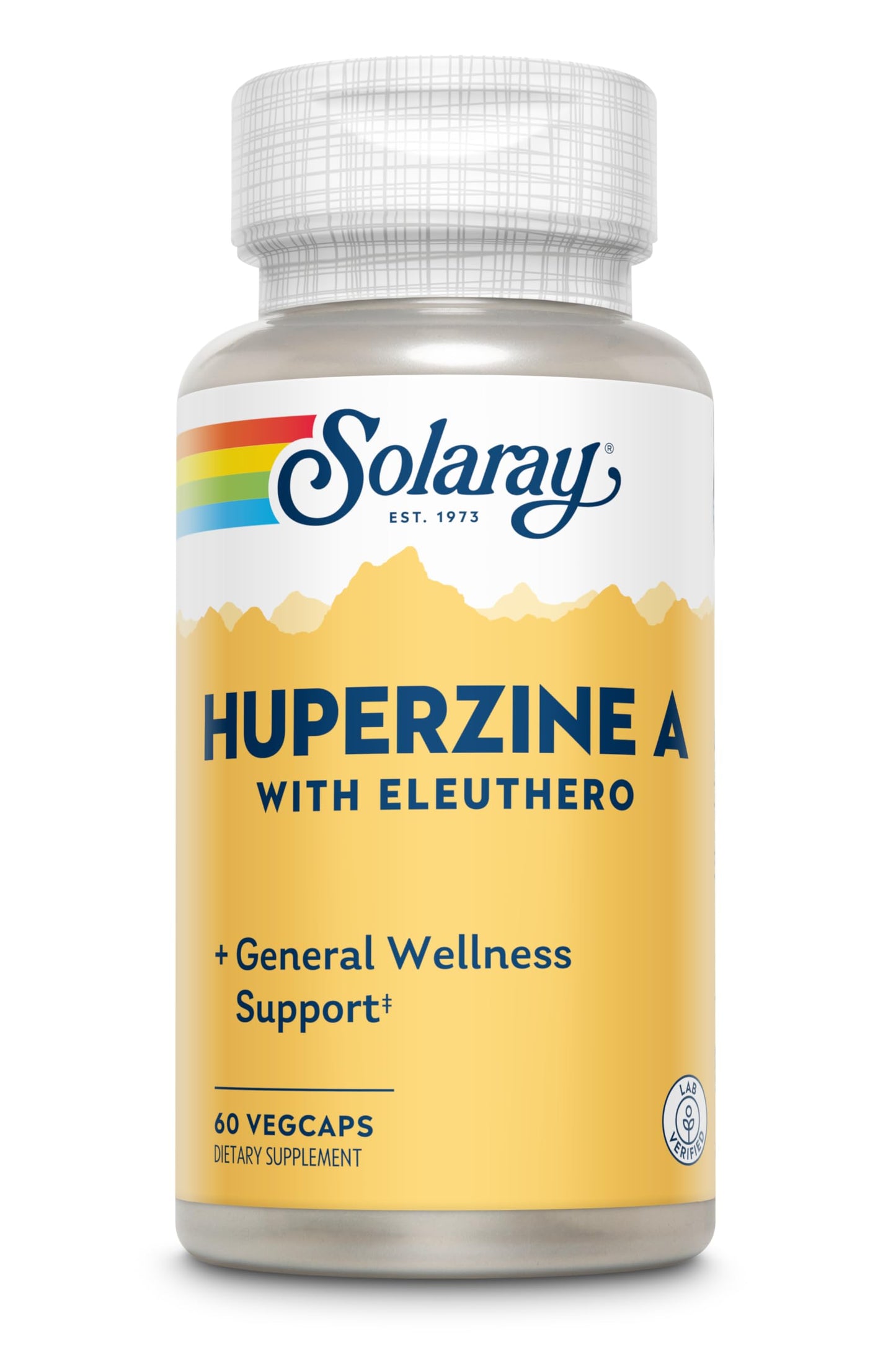 Solaray Huperzine A 50mcg Capsules, 60 Count
