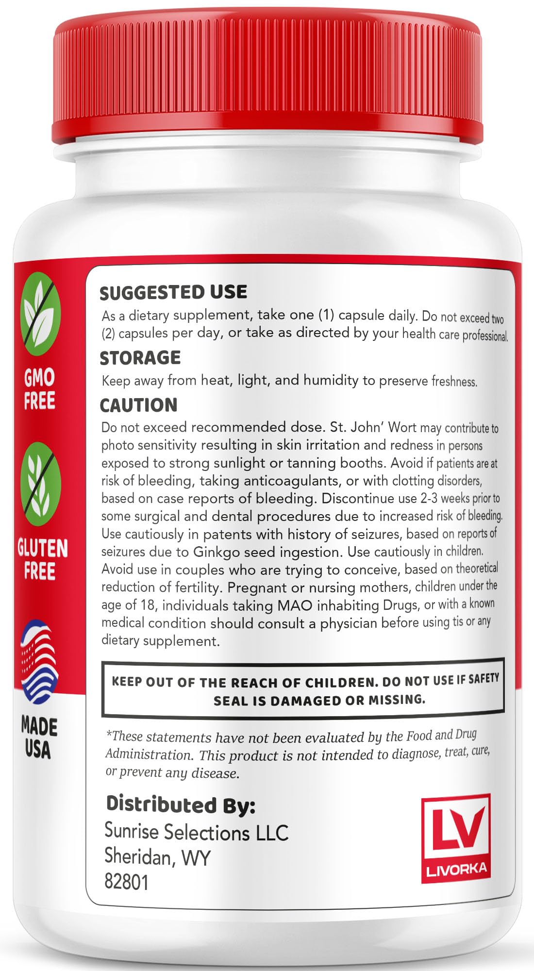 LIVORKA Vital Pro Balance 60 Capsules